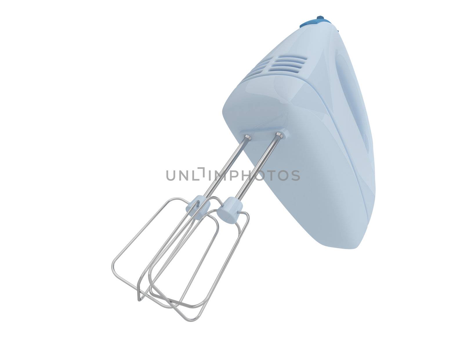 Hand blender isolated on white