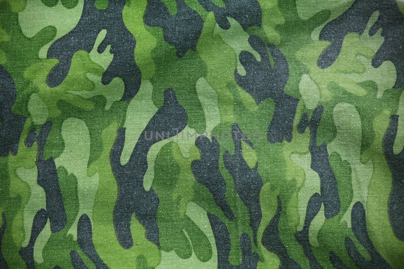 Military fabric pattern as background