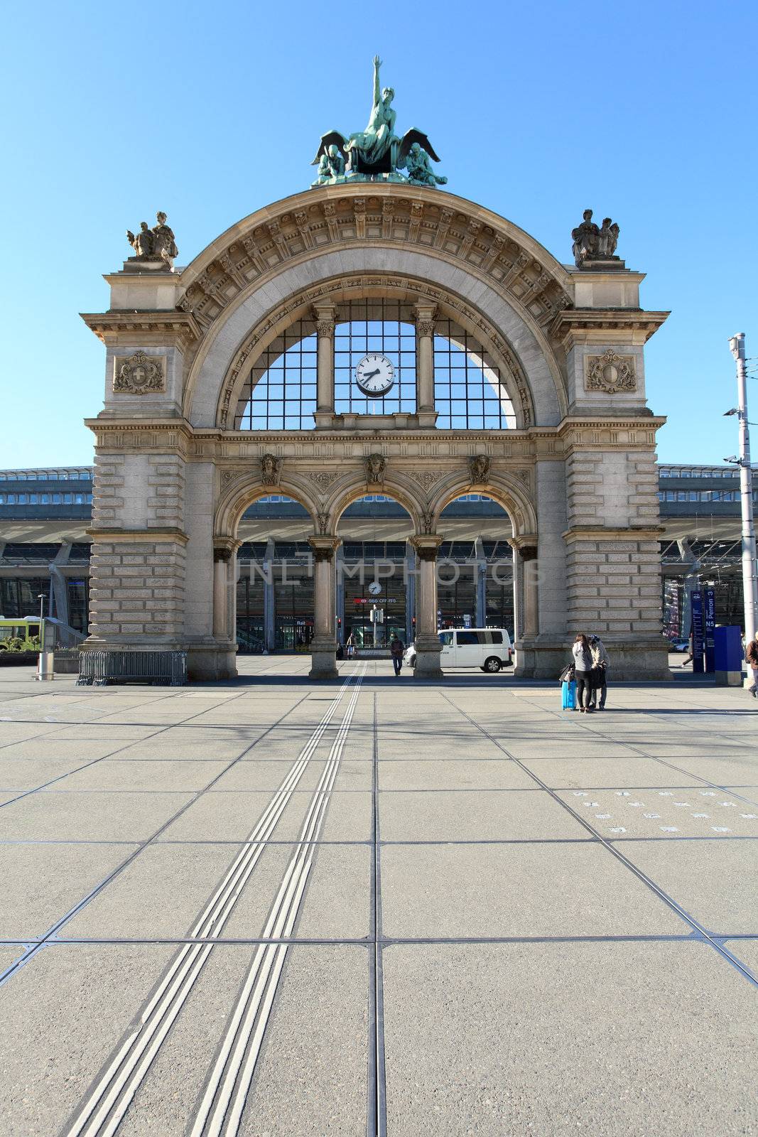 Lucerne Train Station in Swizerland by sumners