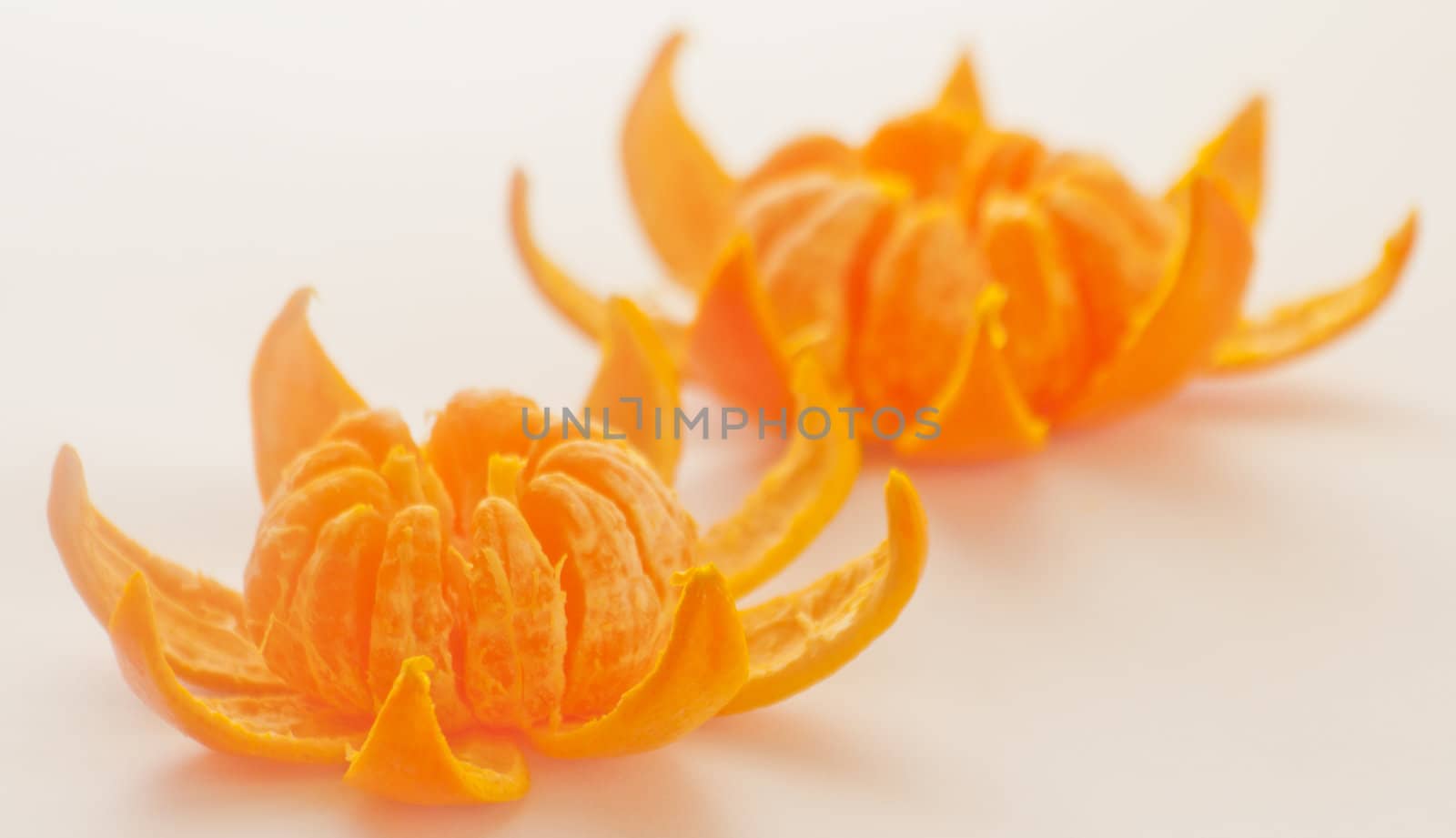 decoration, made from orange peel