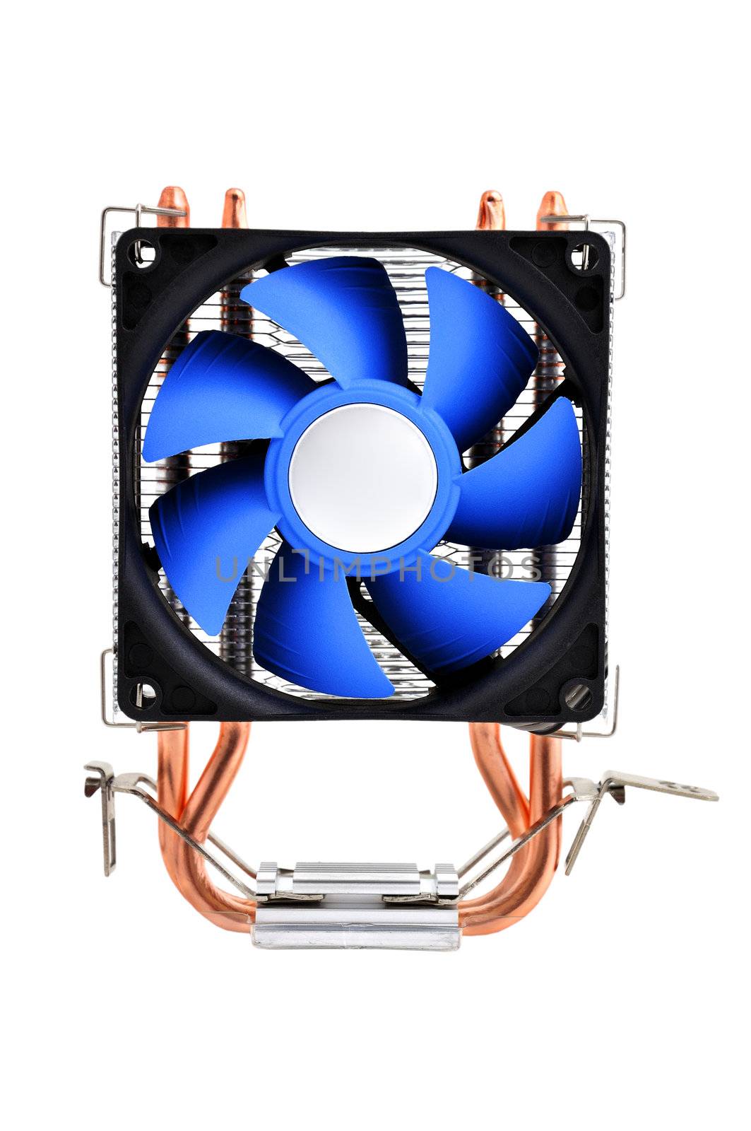 cpu cooler on a white background