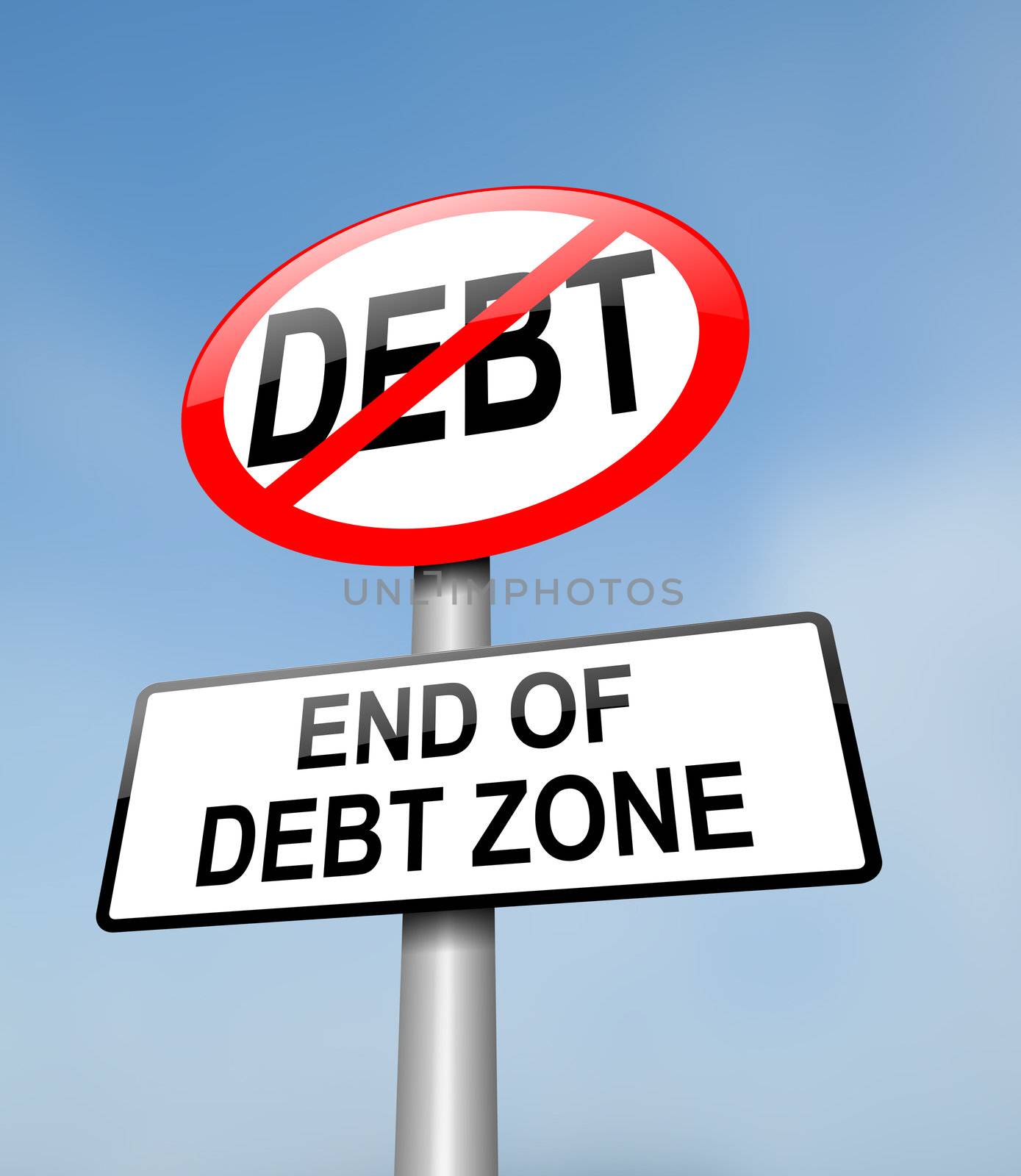 Debt free zone. by 72soul