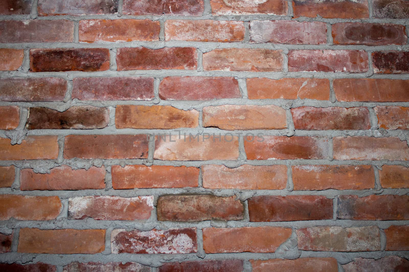 Old brick wall background.