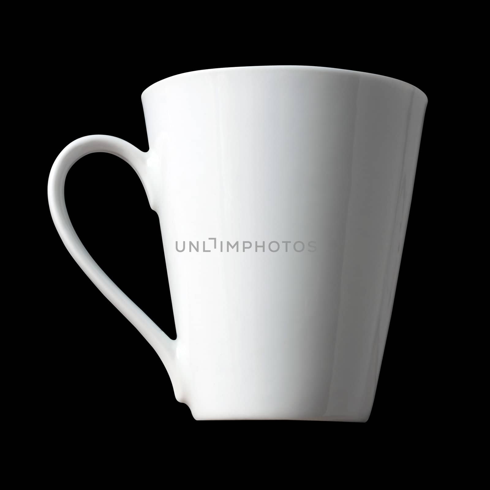 White Blank Coffee Cup by graficallyminded