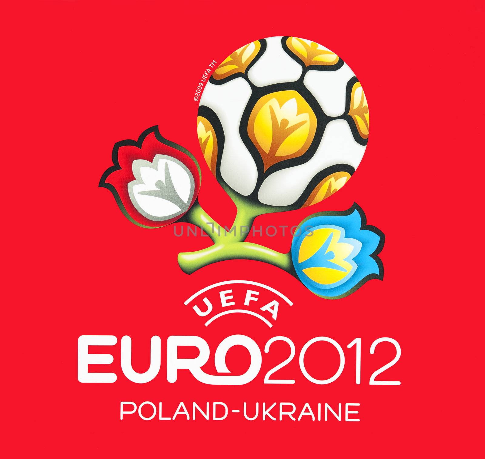 Official logo for UEFA EURO 2012 by Yaurinko