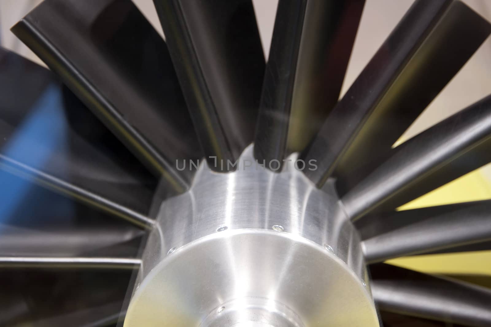 Close up of a Turbine