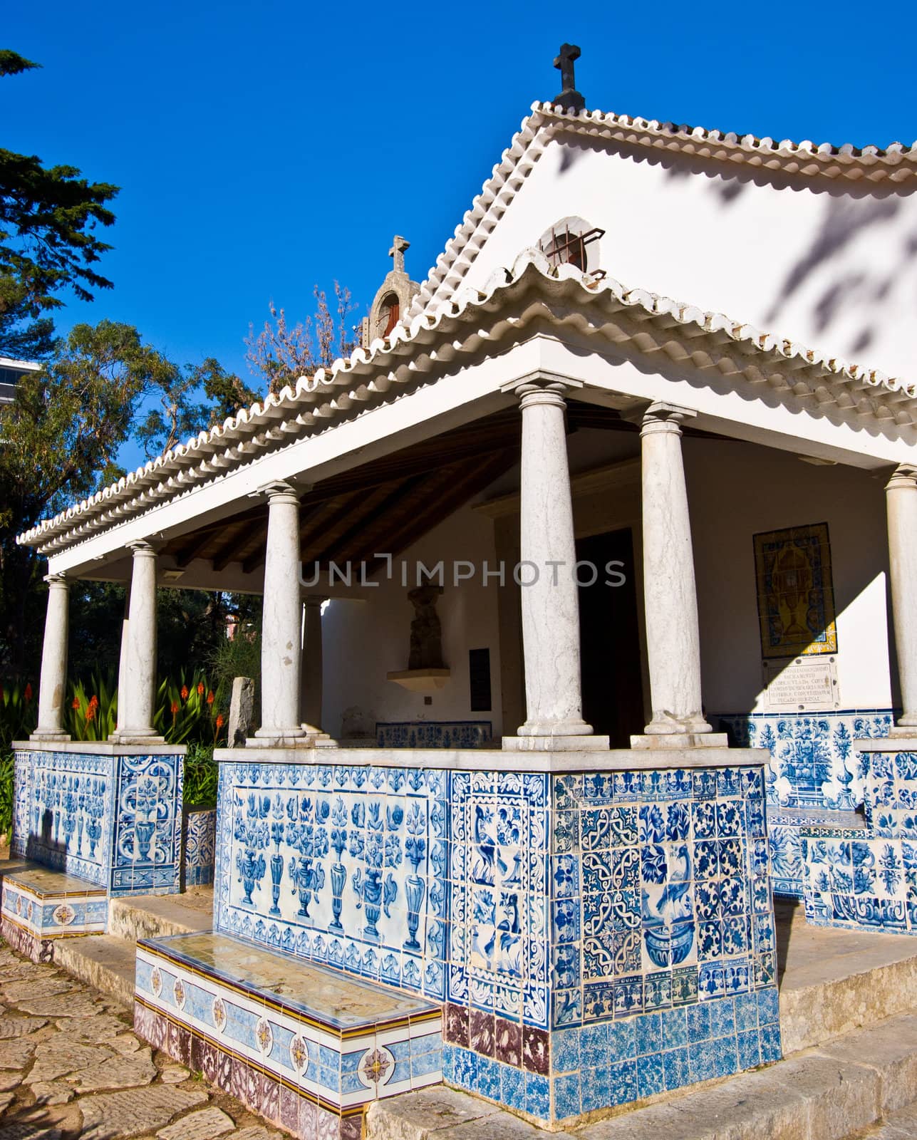 part of the Palace of the Condes de Castro Guimaraes in Cascais