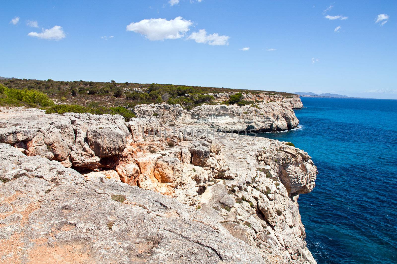 mediterranean sea landscape balearic island mallorca by juniart