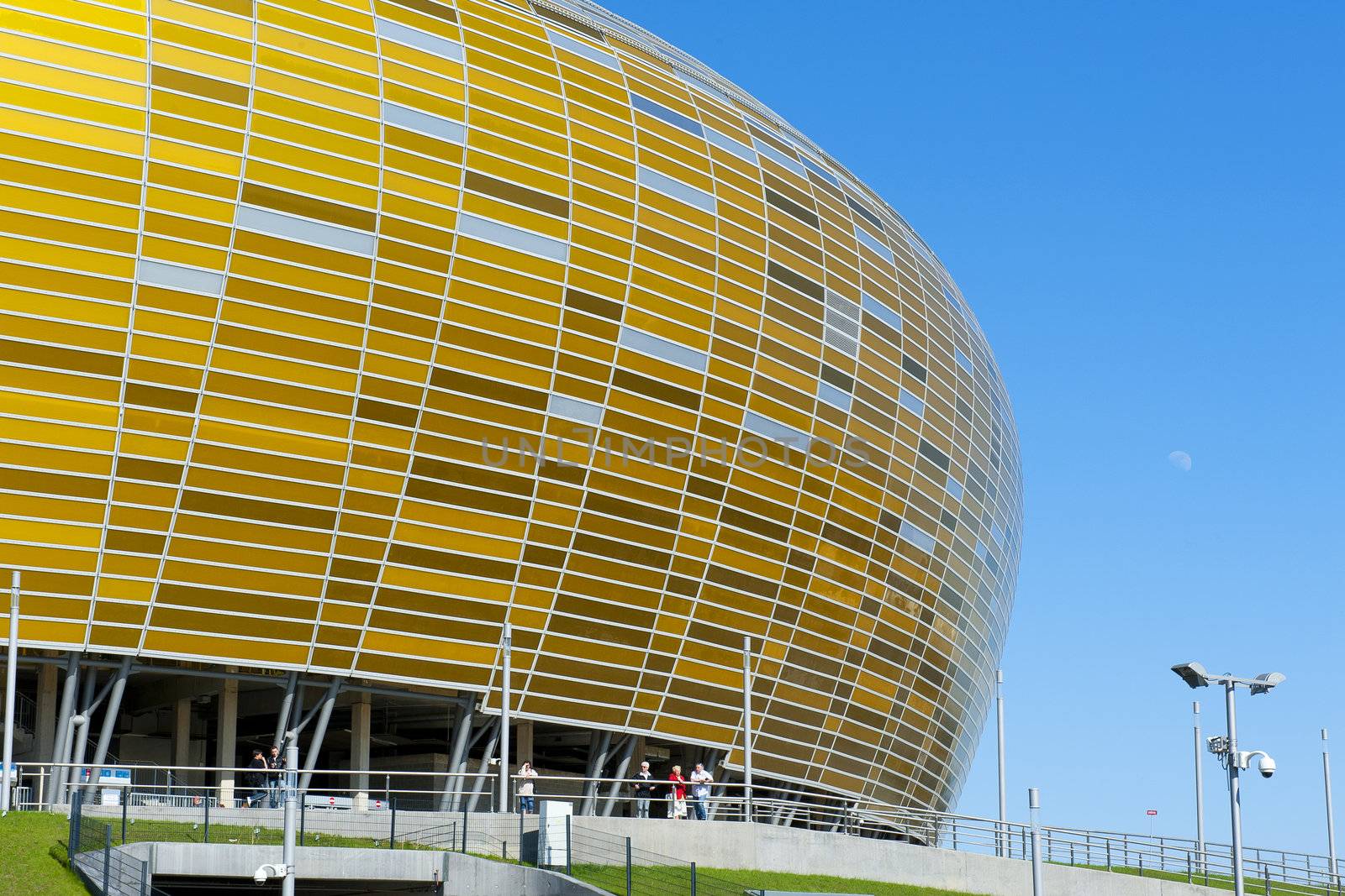 Stadium in Gdansk for UEFA EURO 2012 by Yaurinko