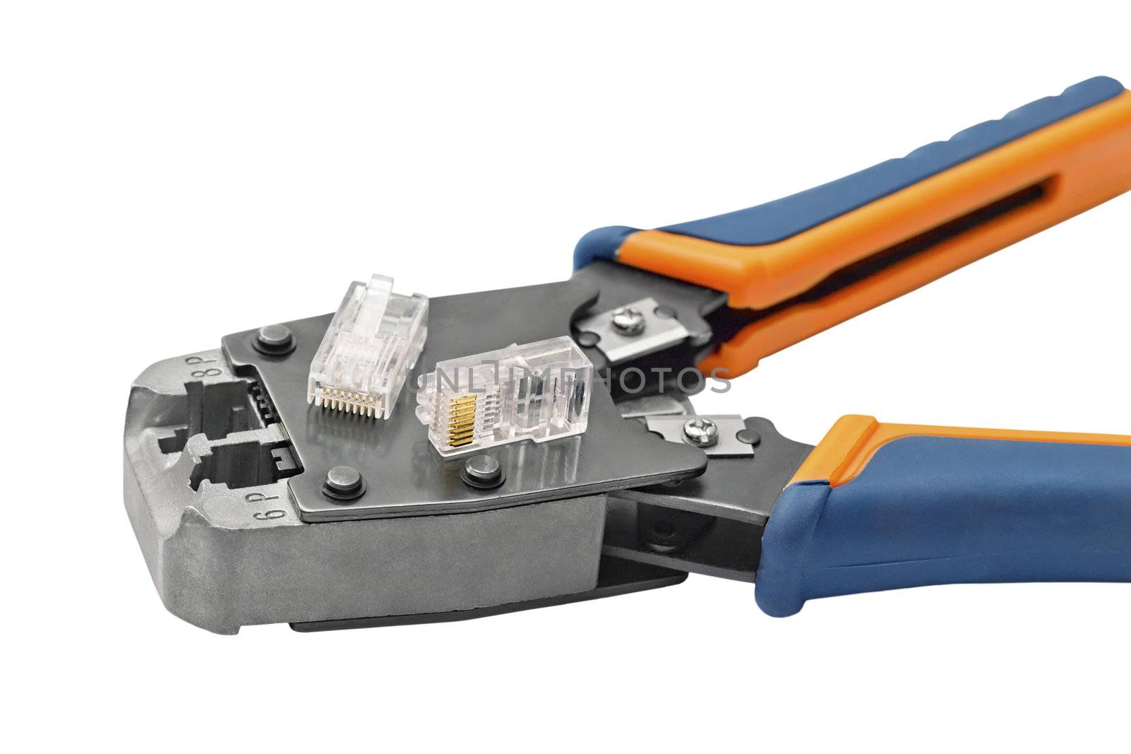 Tool for crimping connectors by Plus69