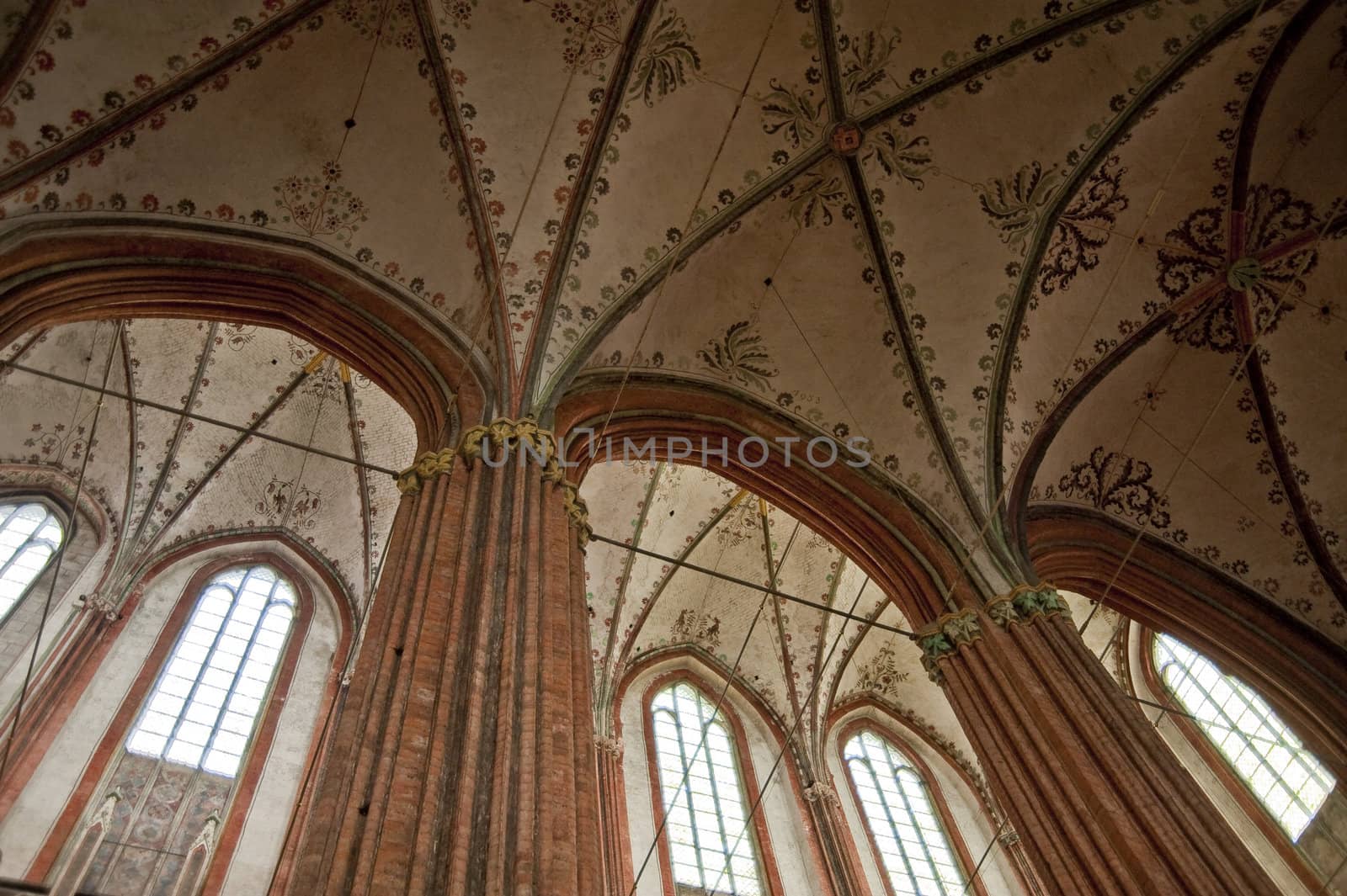 cathedral st. marien in luebeck / germany