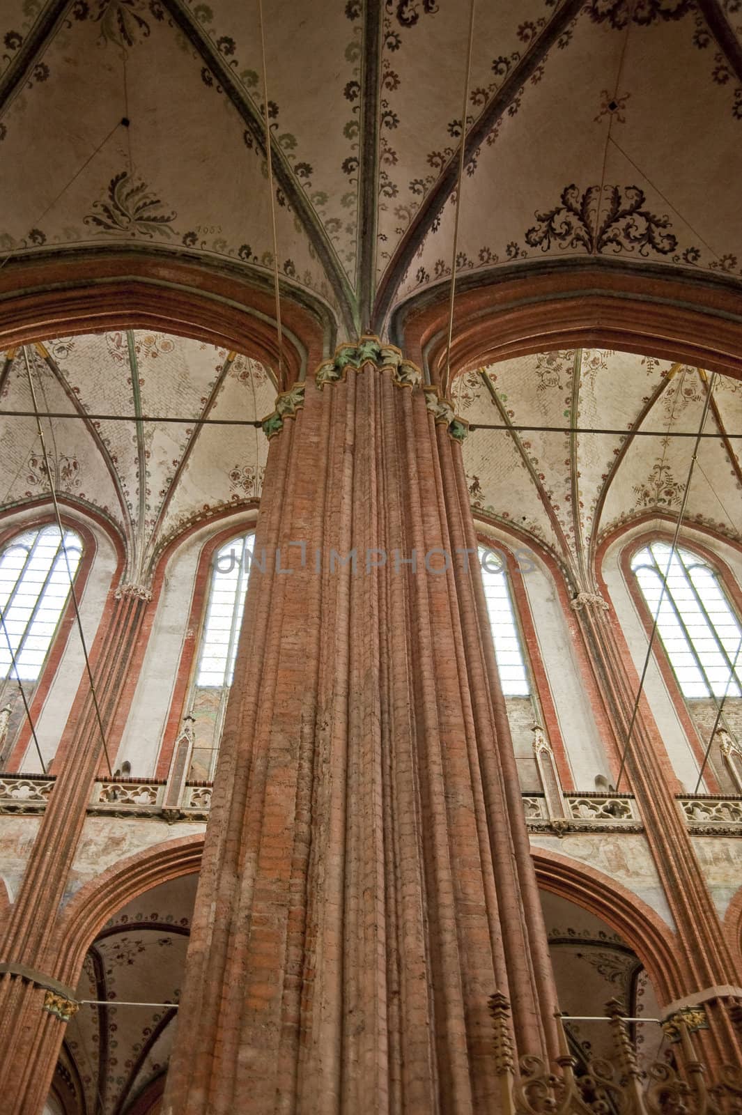 cathedral st. marien in luebeck / germany