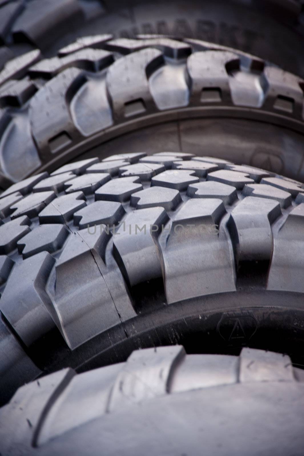 detail of a construction machine
