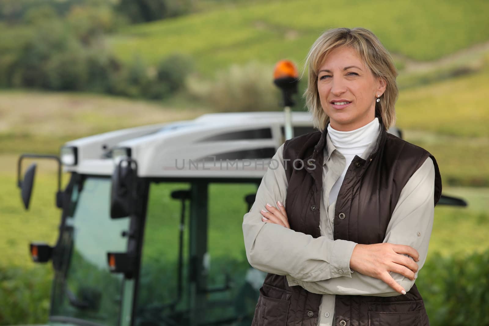 Female farmer by phovoir