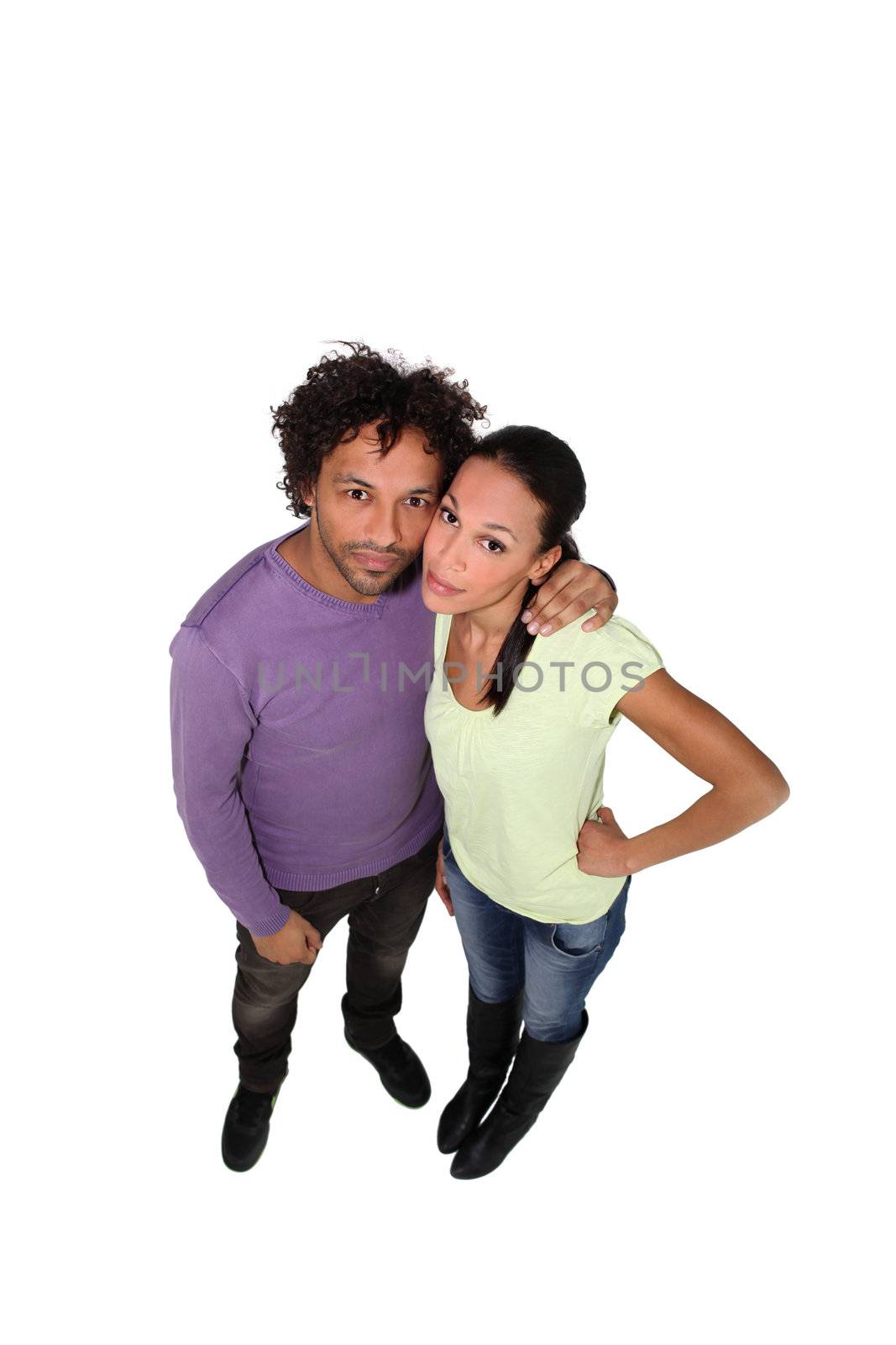 a metis couple looking sad by phovoir