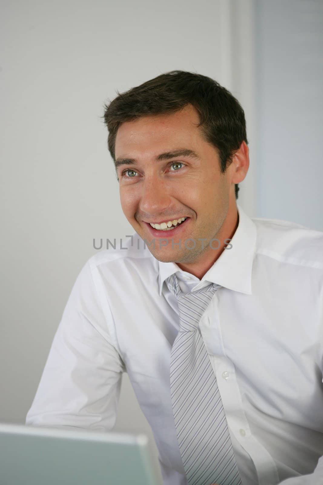 Portrait of a smiling businessman