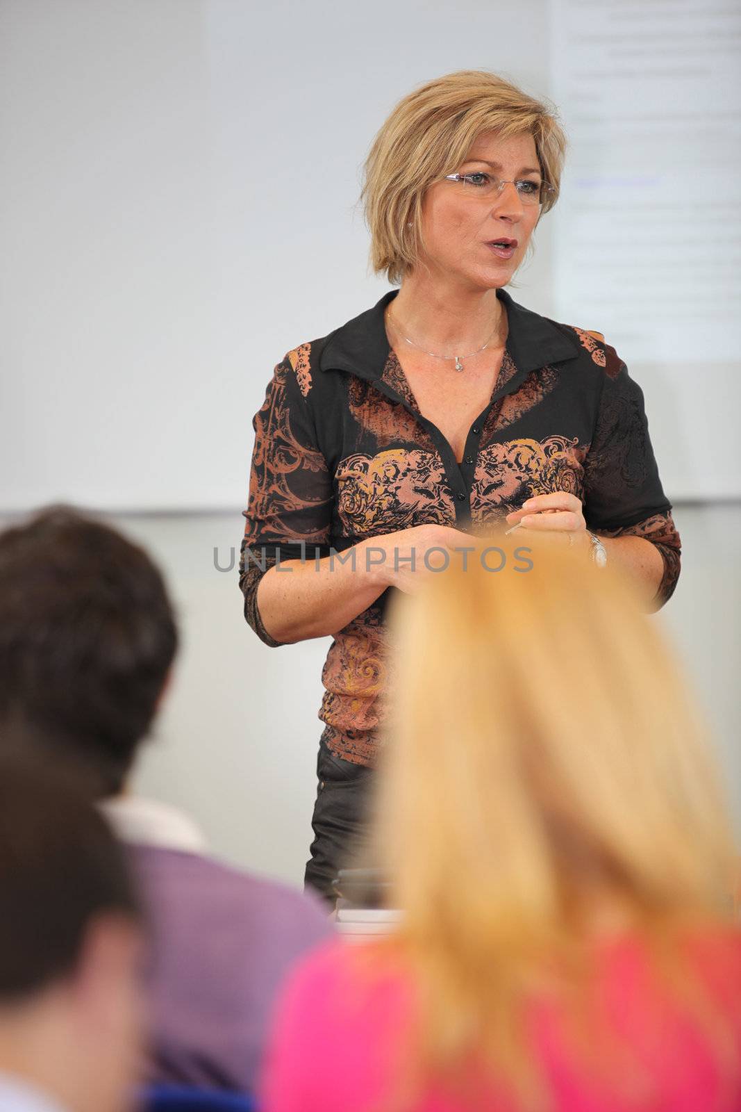 Female college teacher
