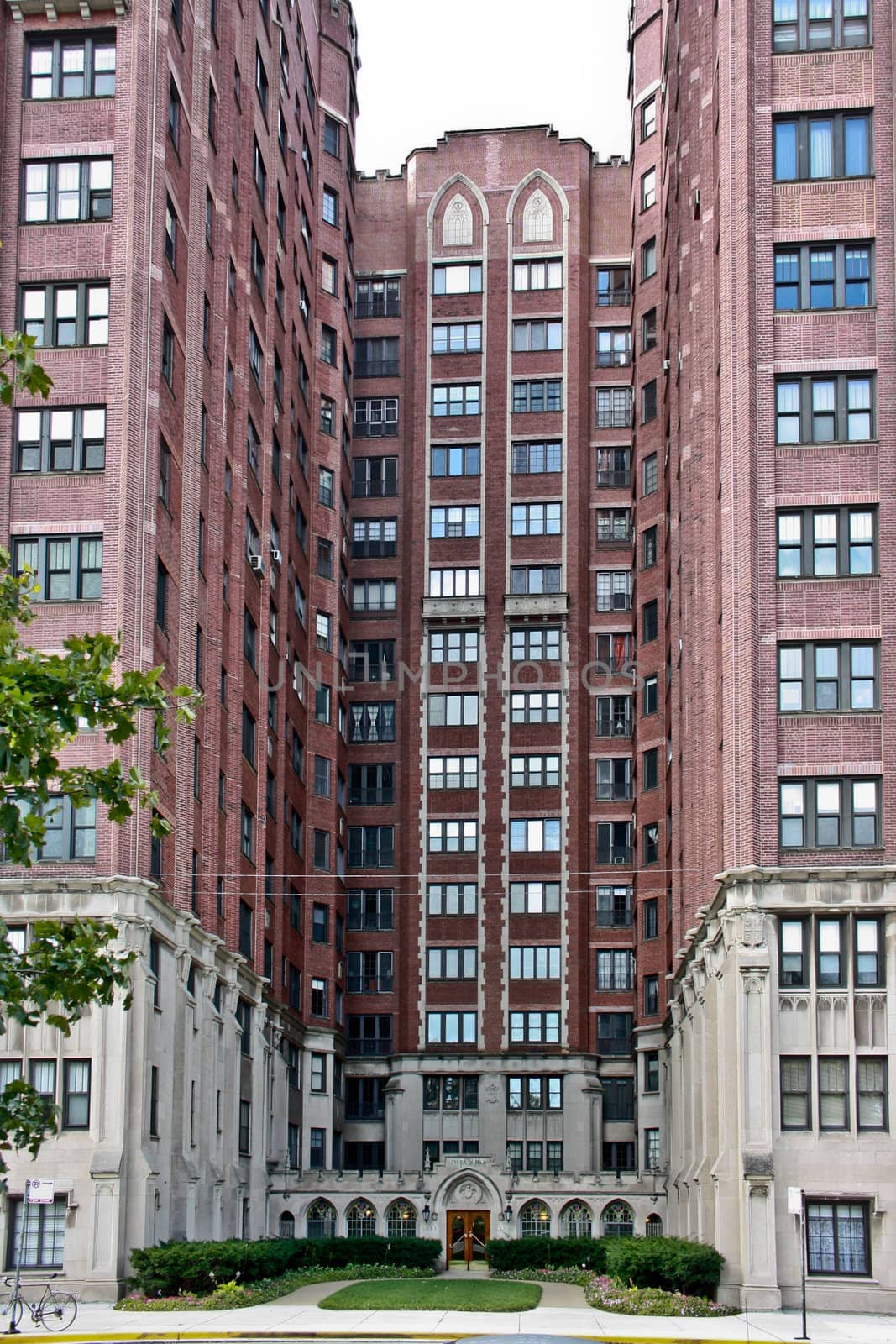 One of the classic apartment building in Chicago, Illinois