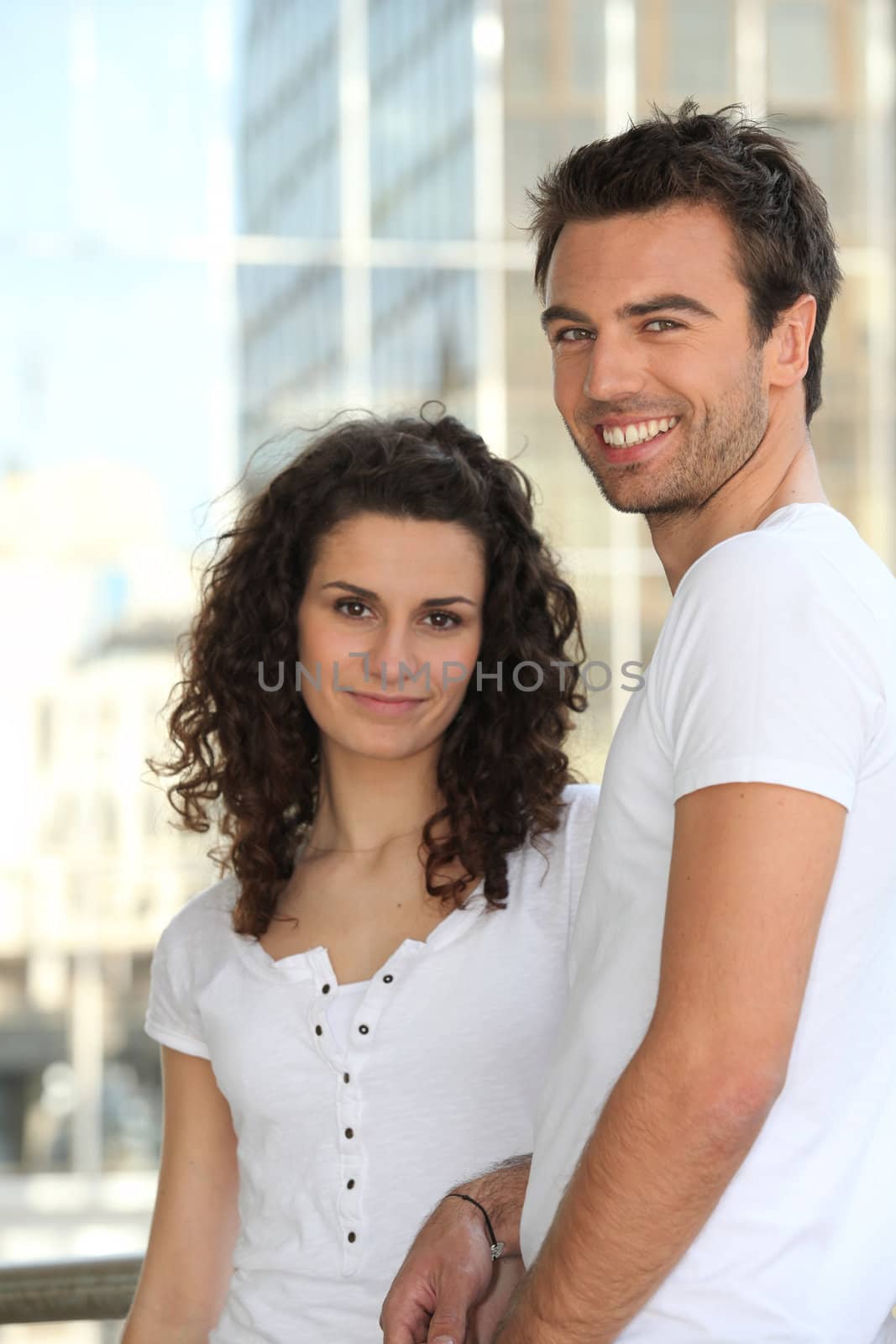 Portrait of a happy couple
