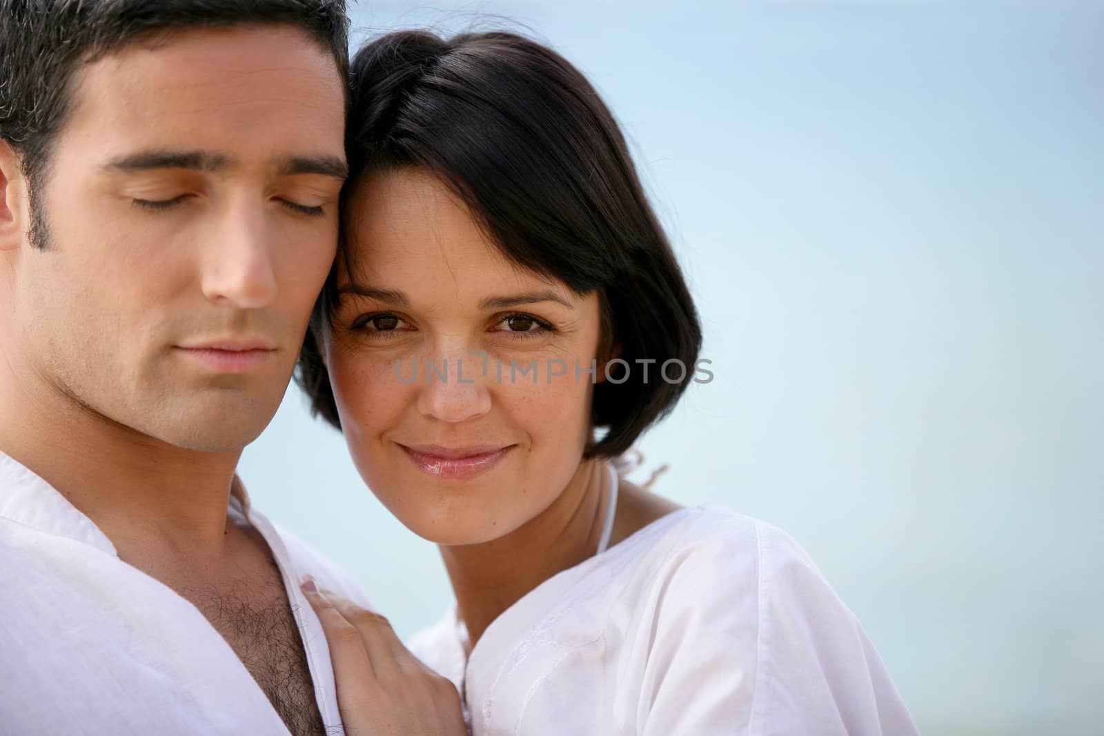 portrait of relaxed couple