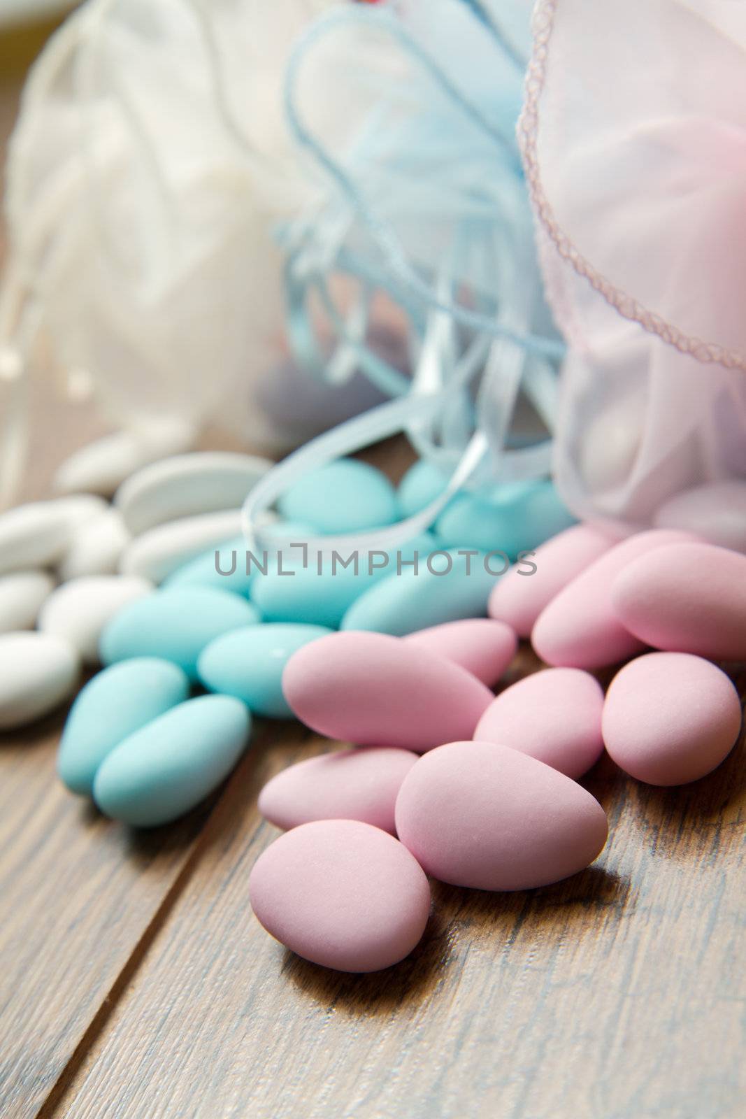 colored candy favors  by lsantilli