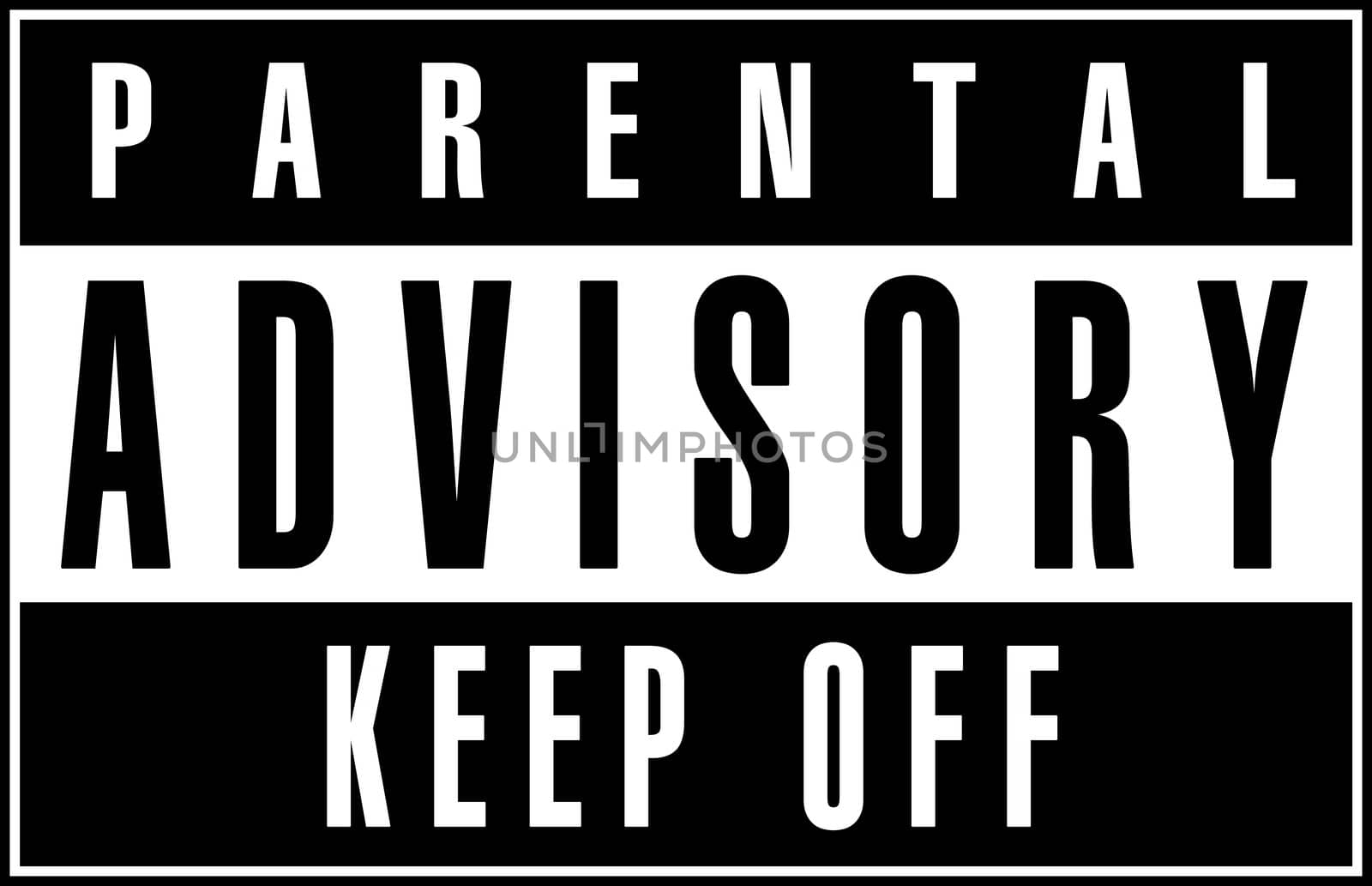 Parental advisory warning label by jeremywhat