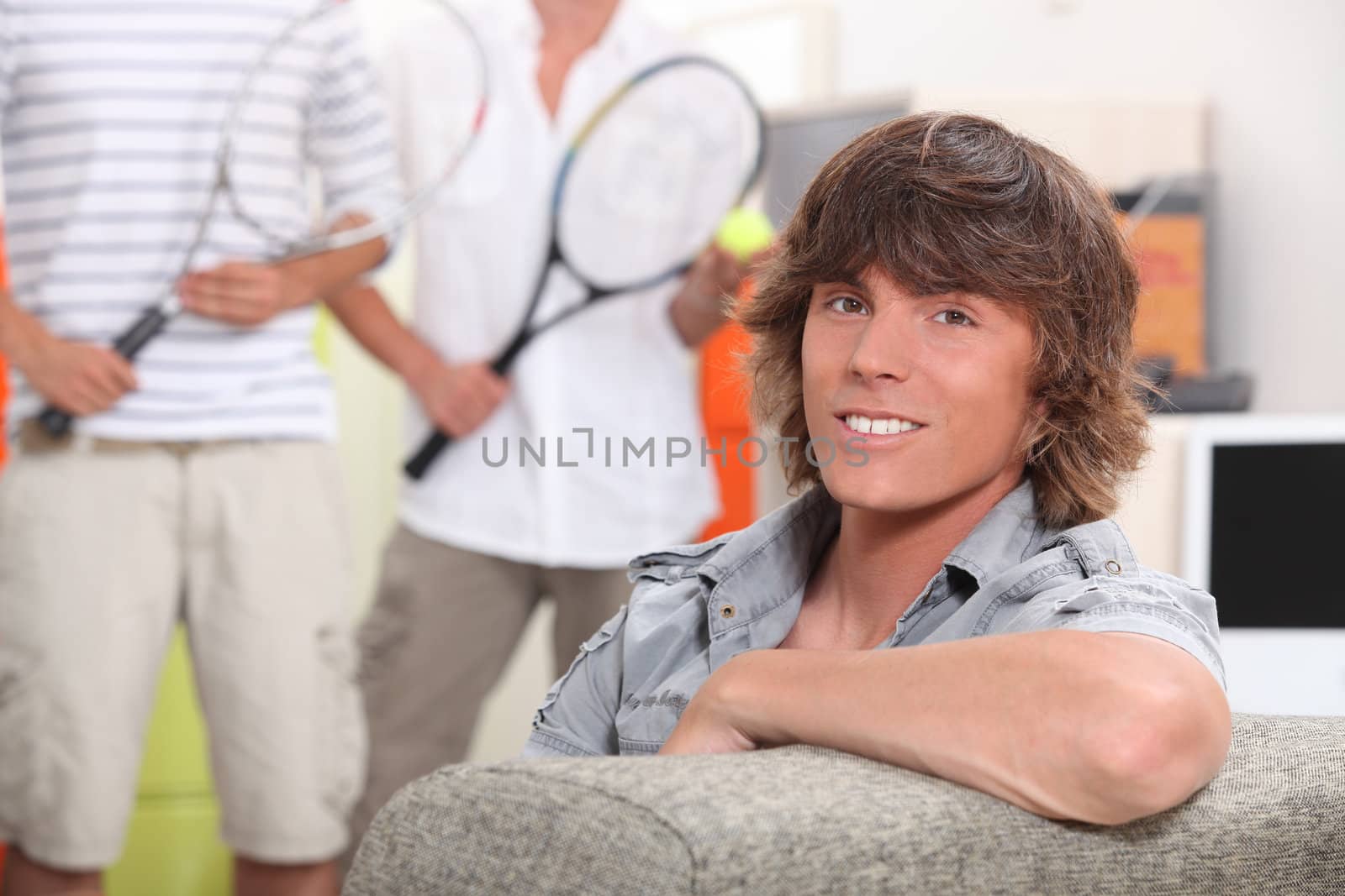 portrait of a teenager