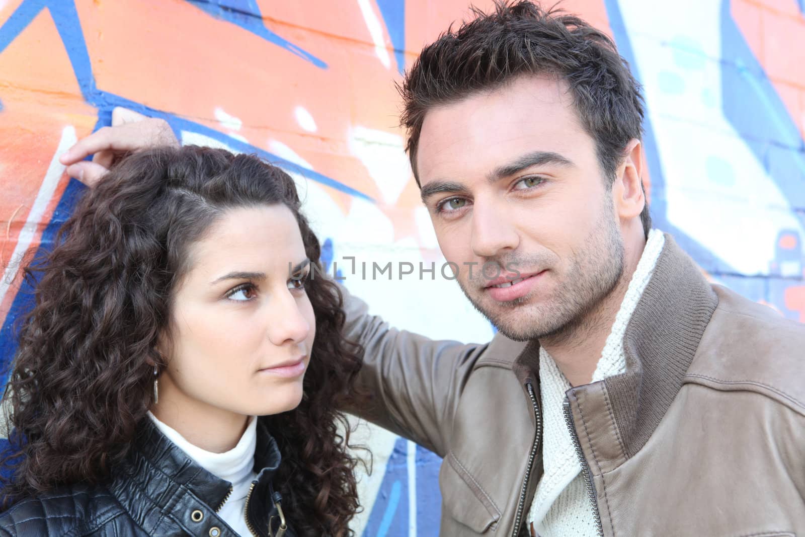 Young man and young woman