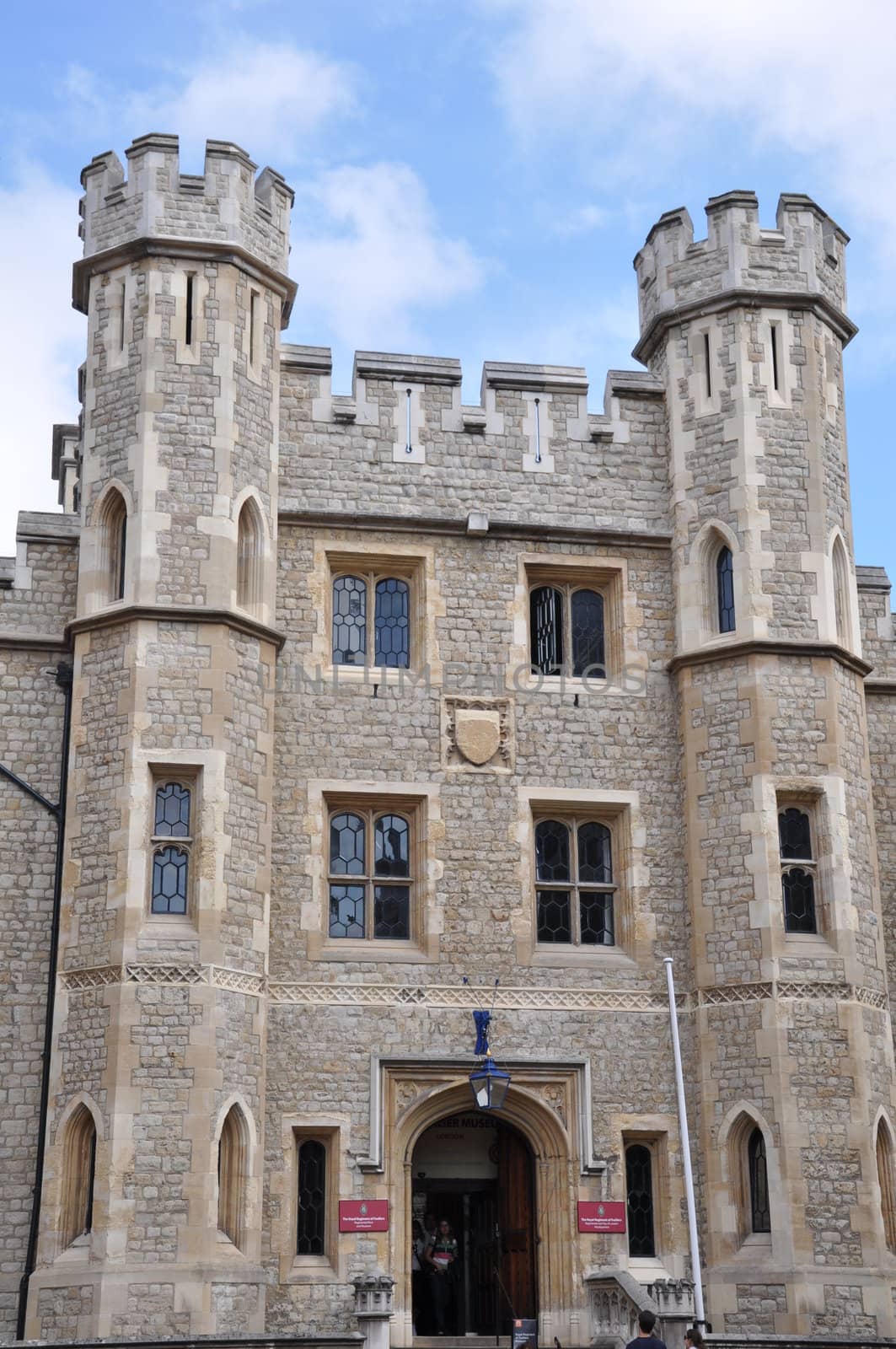 Tower of London in England