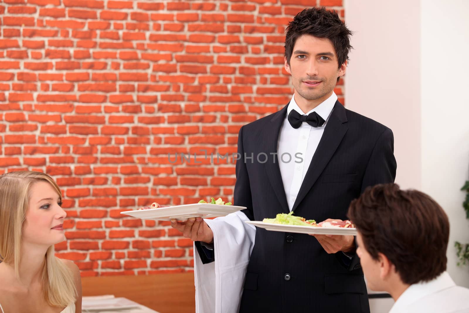 waiter on service by phovoir