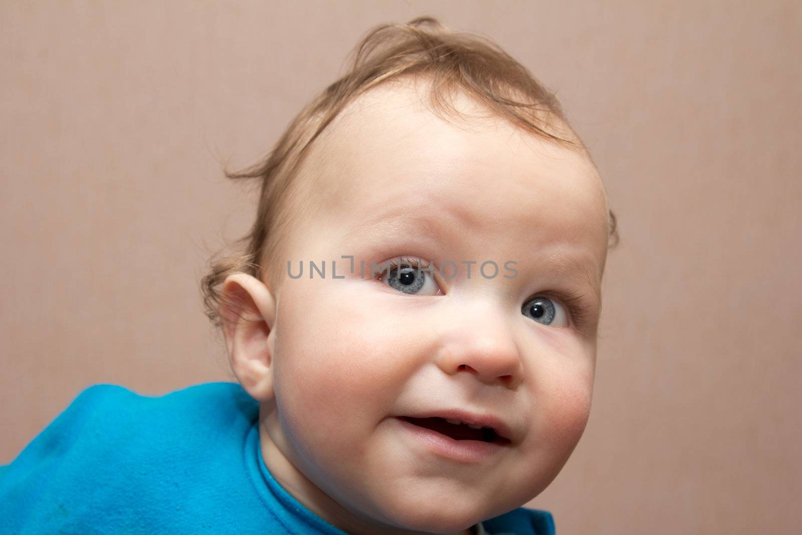 portrait of a baby boy by schankz