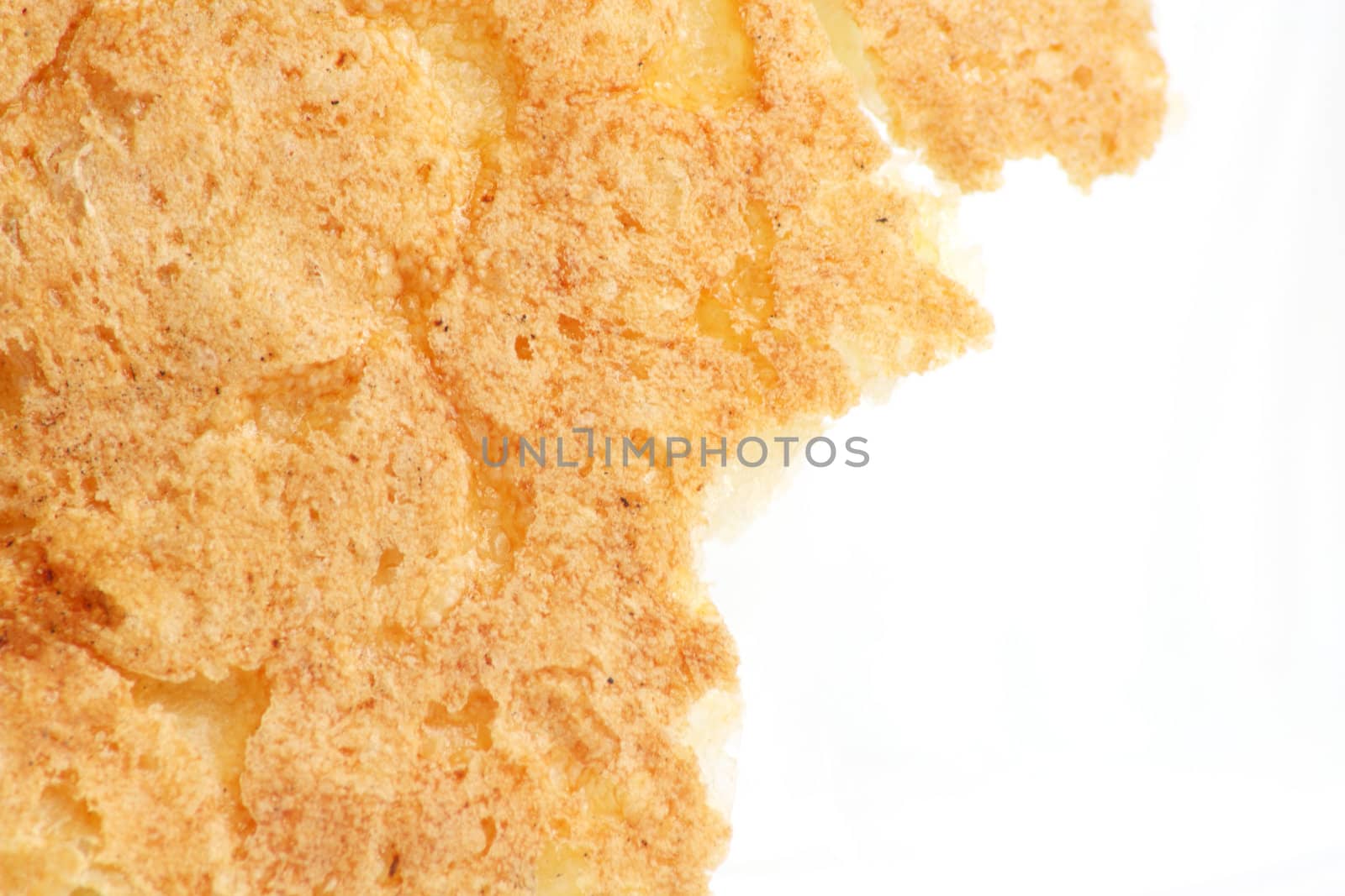 crust of bread as a backdrop. Macro by schankz