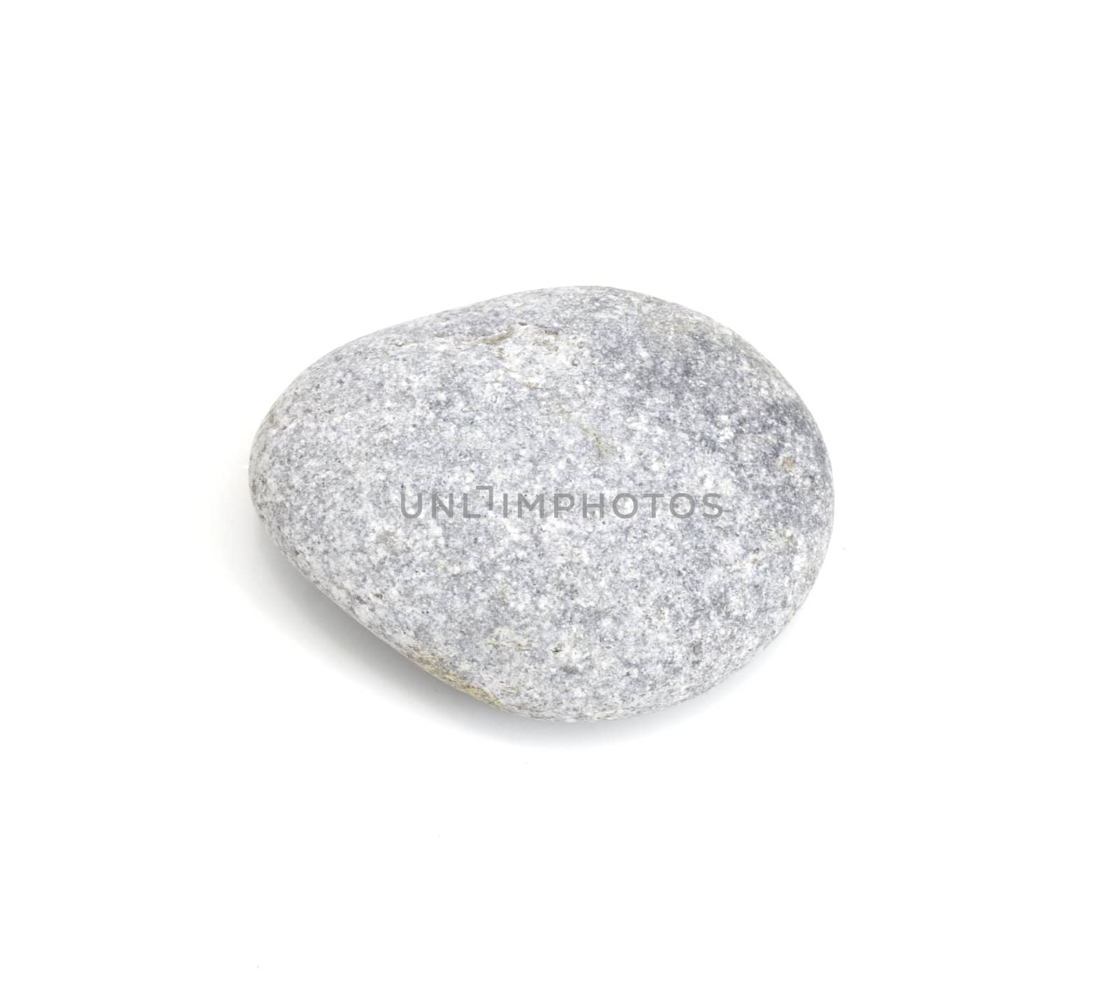 stone on a white background