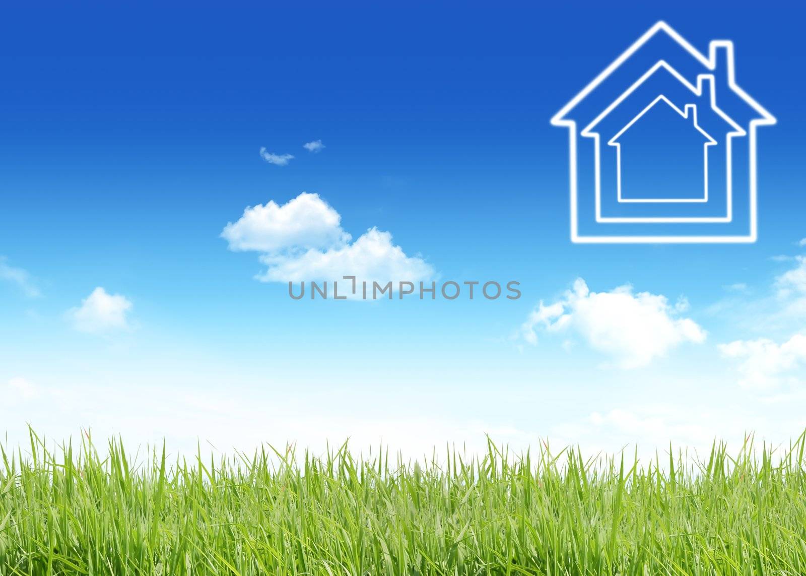 New house, conceptual image 
 by rufous