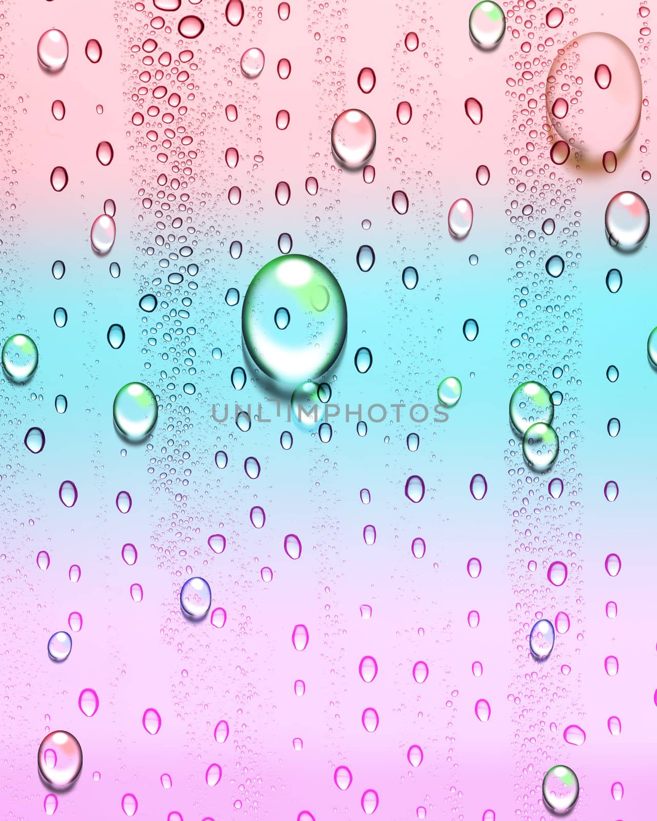 background of beautiful water drops 
 by rufous