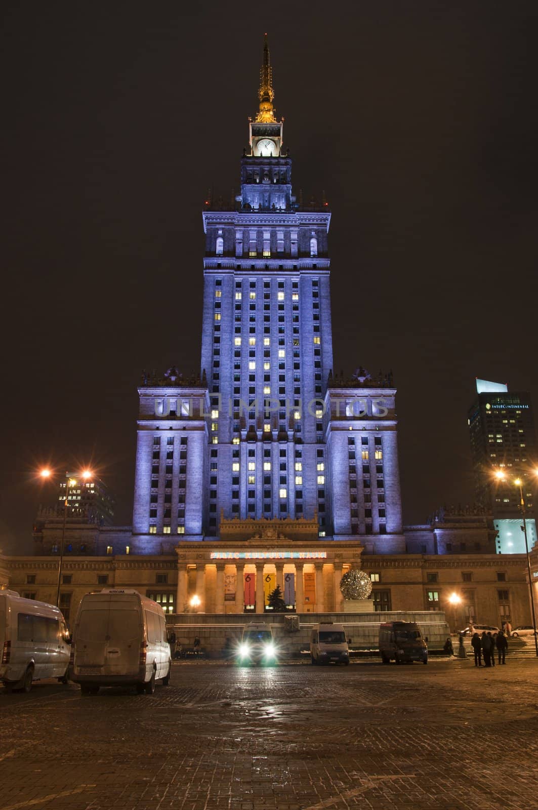 palace of culture and science in Warsaw - Poland