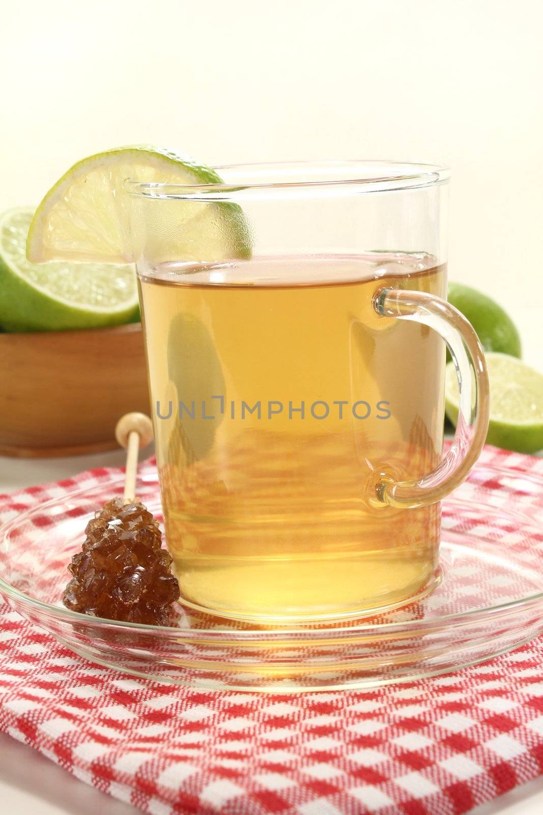 lemon tea with candy by discovery