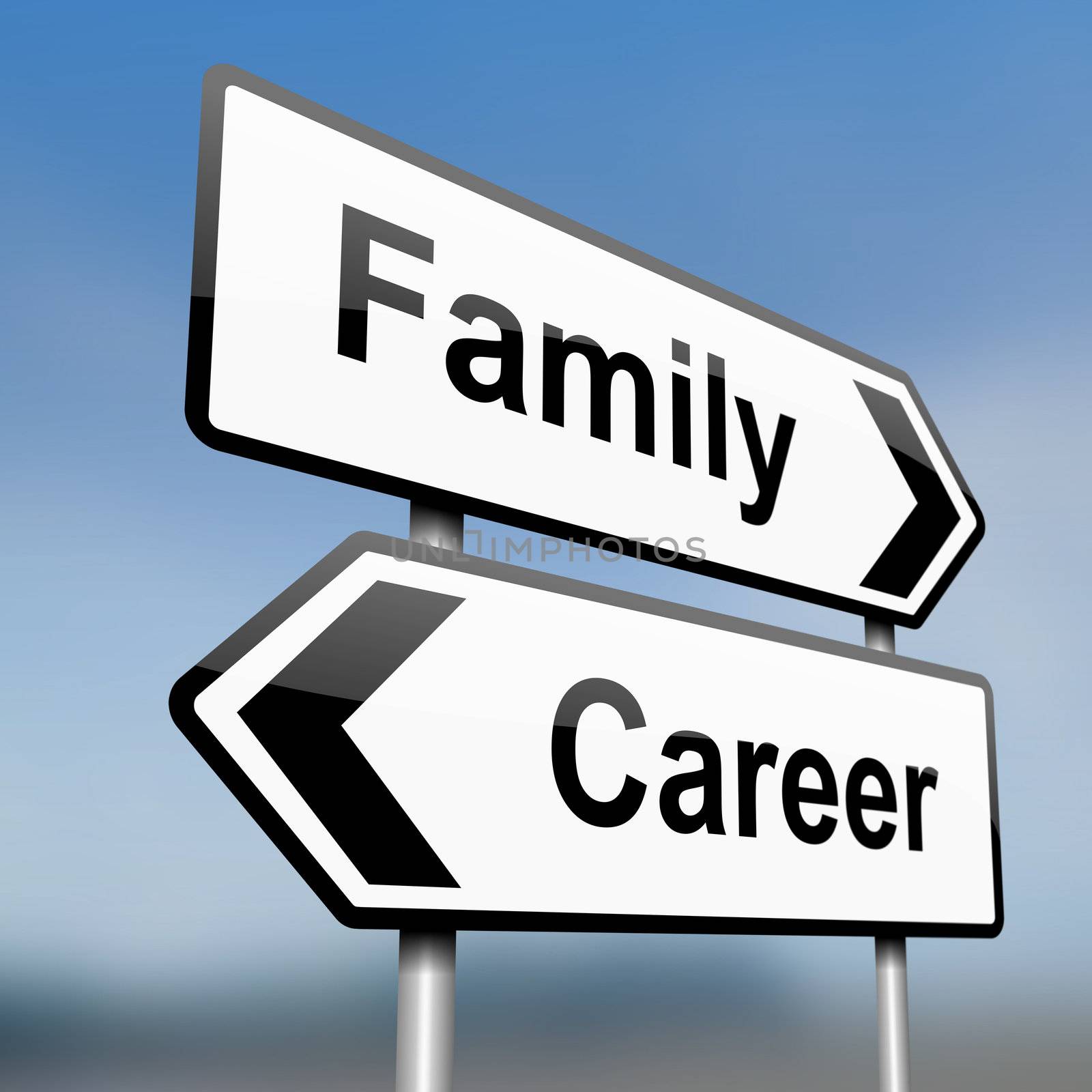 Family or career. by 72soul