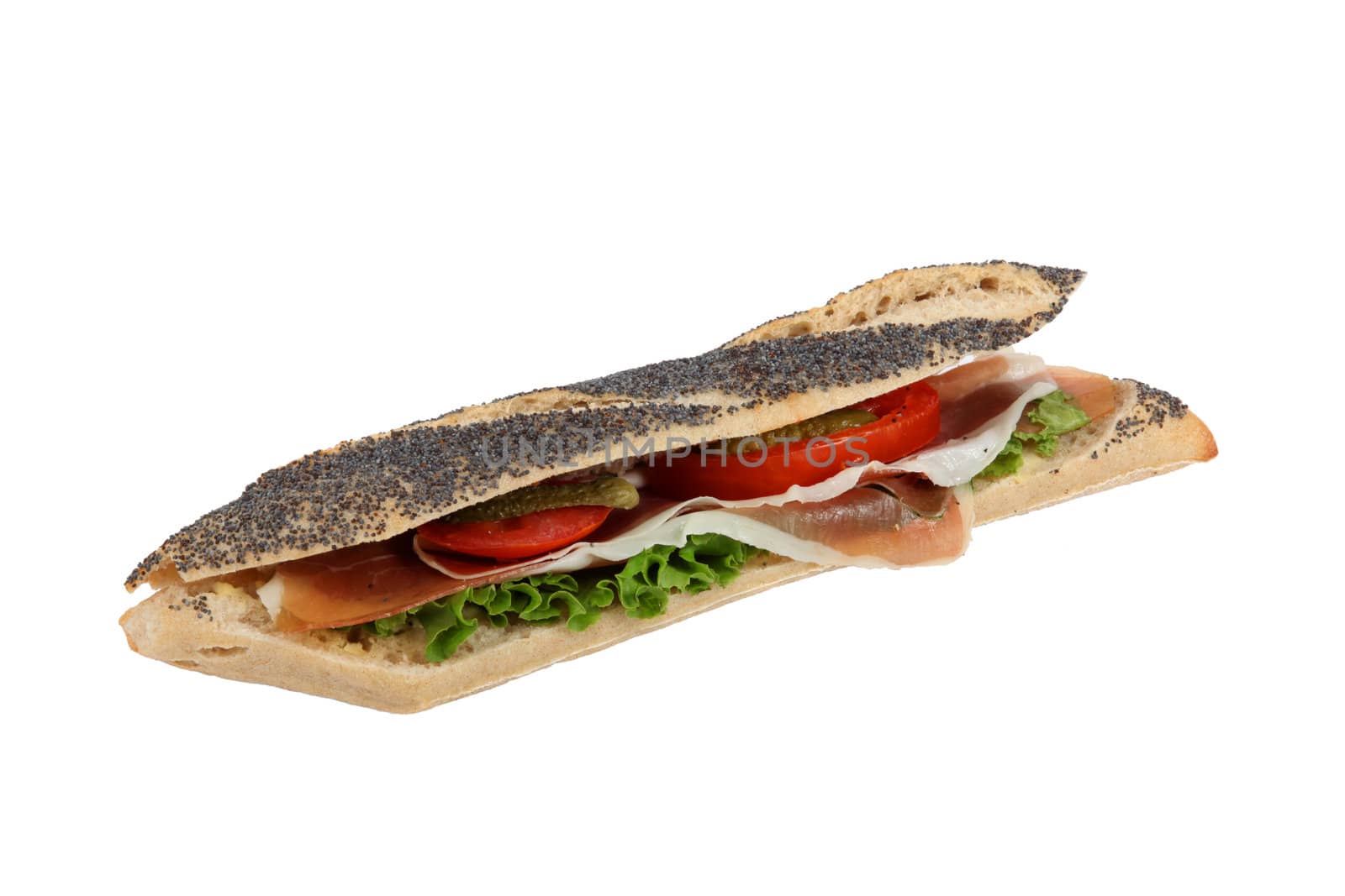 Ham sandwich by phovoir