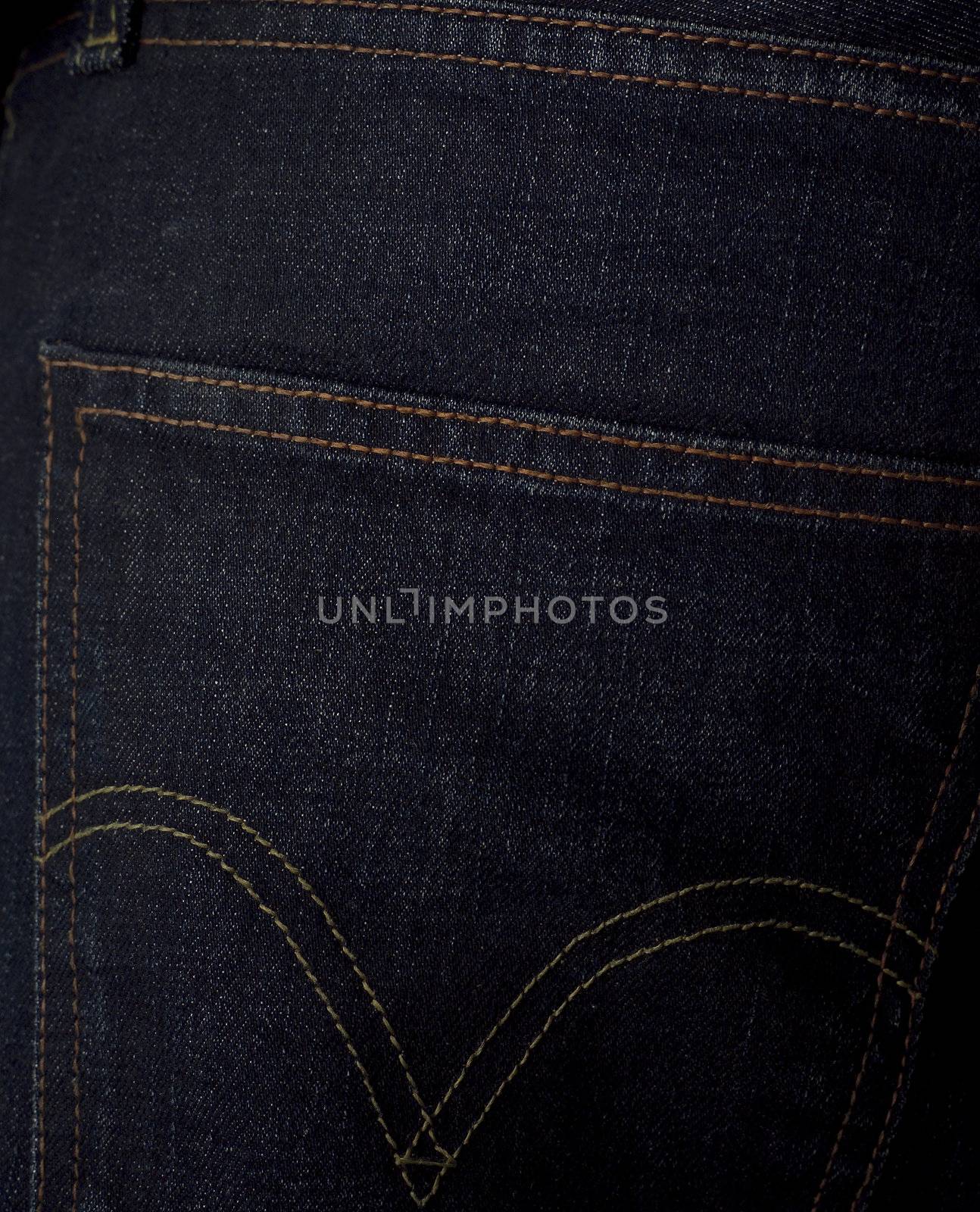 Close up of Jeans Denim