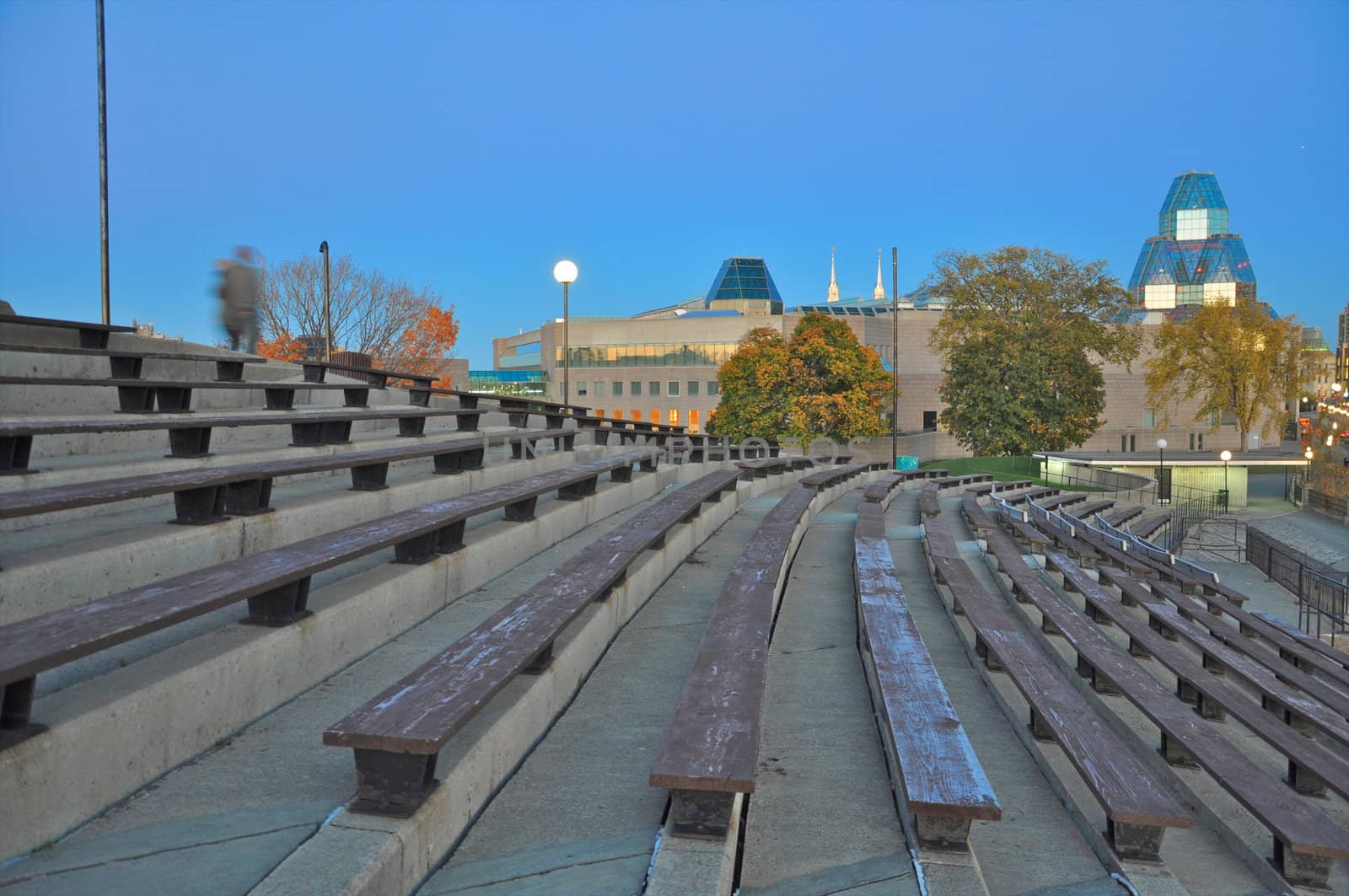 Amphitheater and National Gallery, Ottawa by tyroneburkemedia@gmail.com