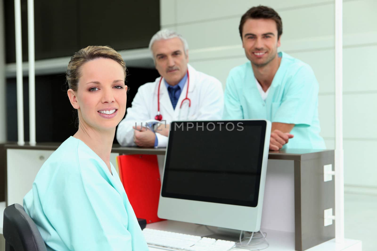 Healthcare professionals by phovoir