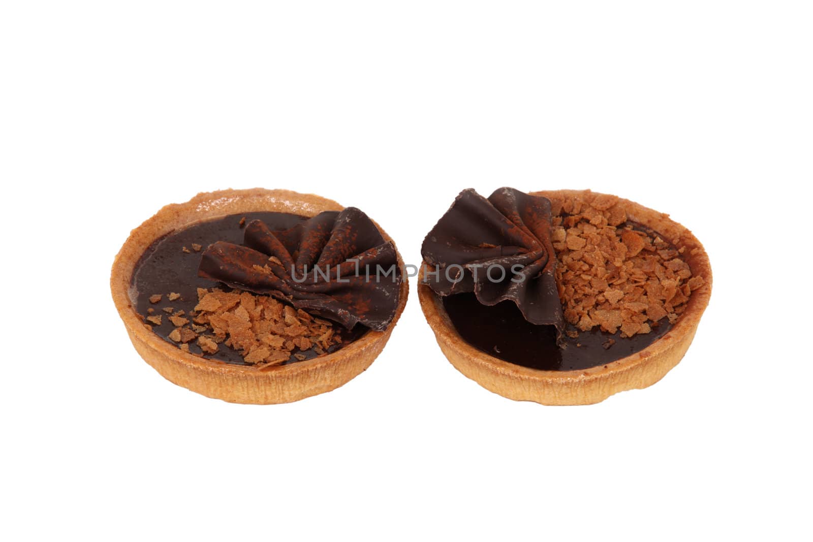 duo of delicious chocolate tartlets by phovoir