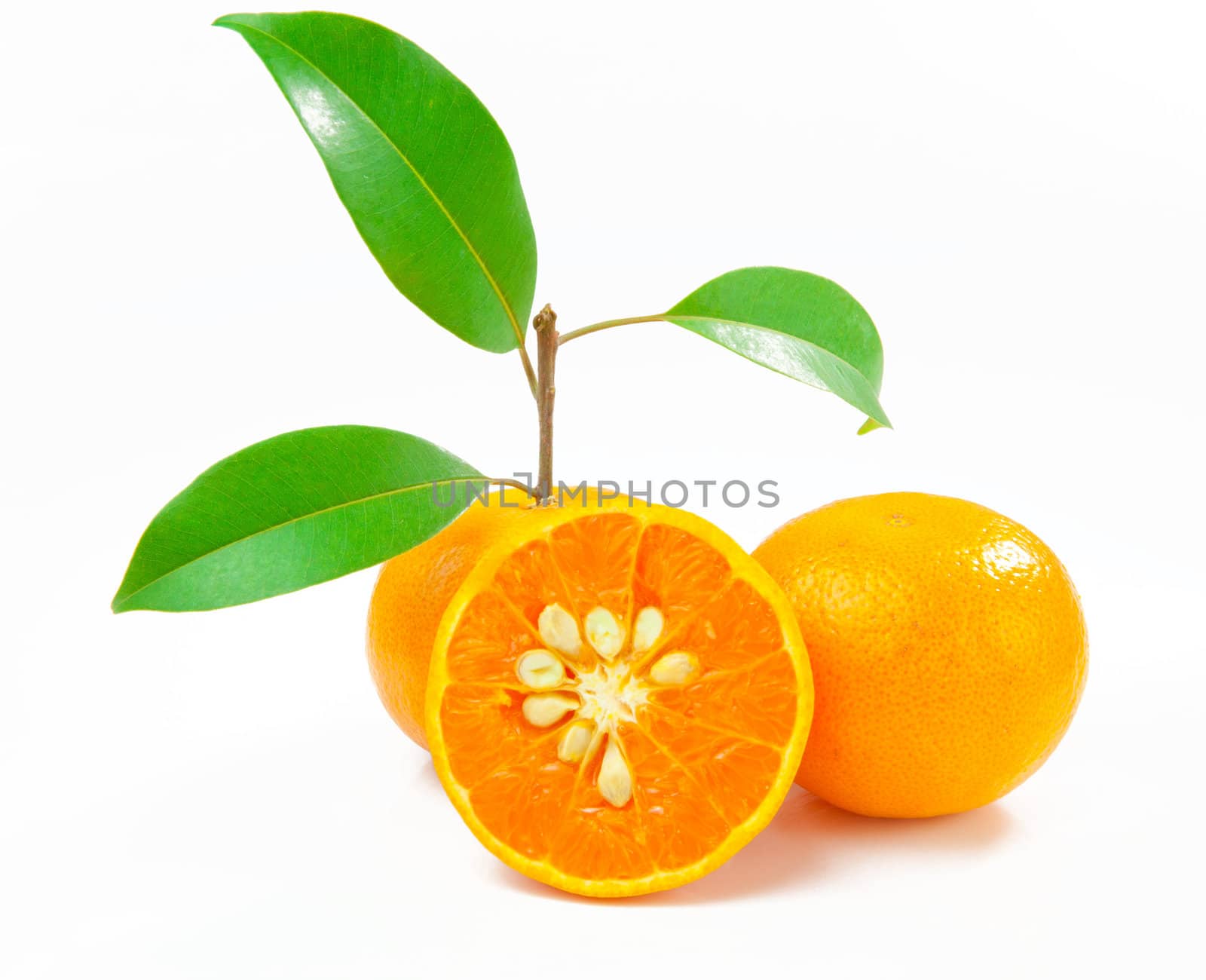 Orange isolated by witthaya