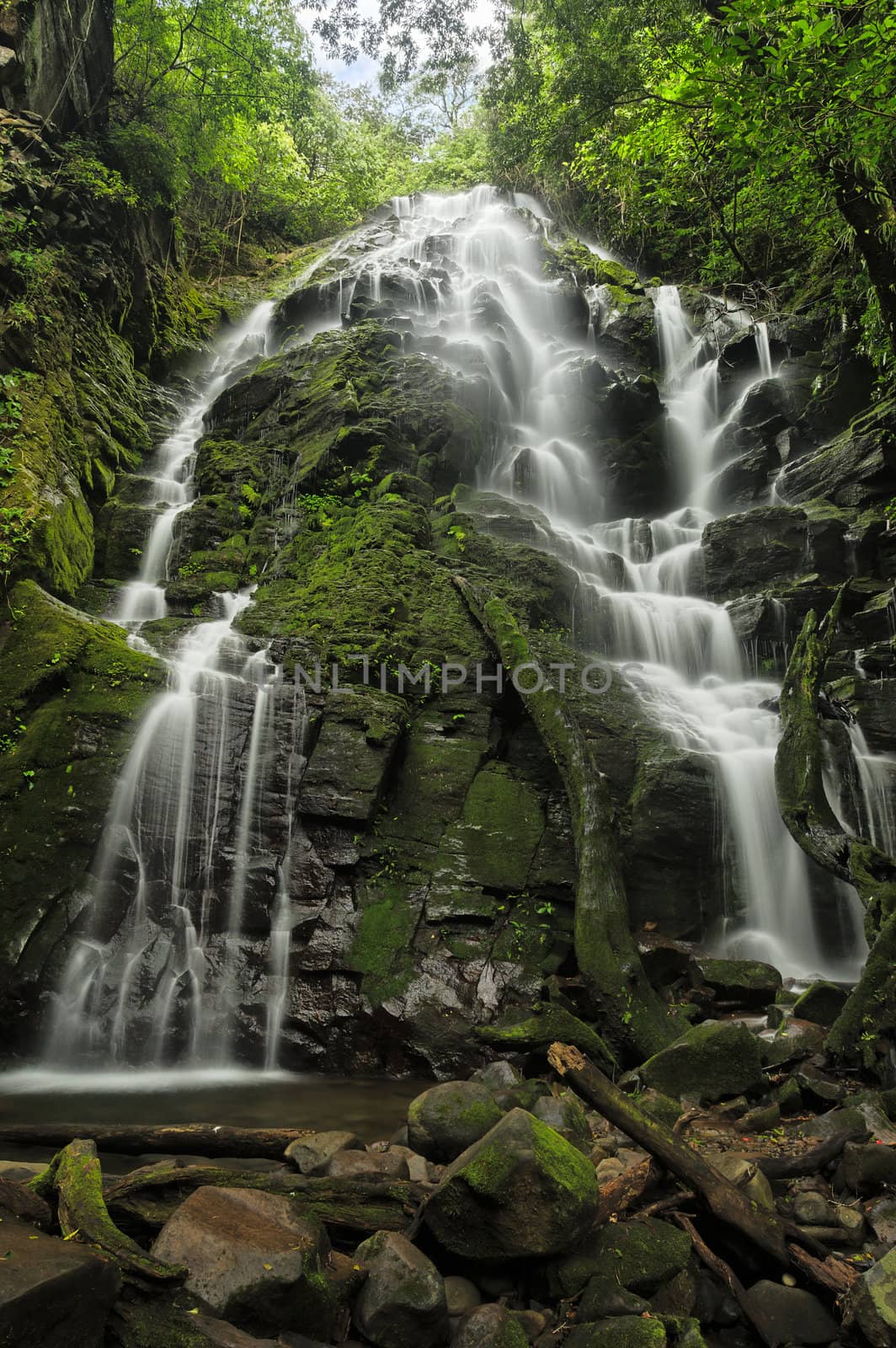 Waterfall, Rincon de la Vieja, Costa Rica.