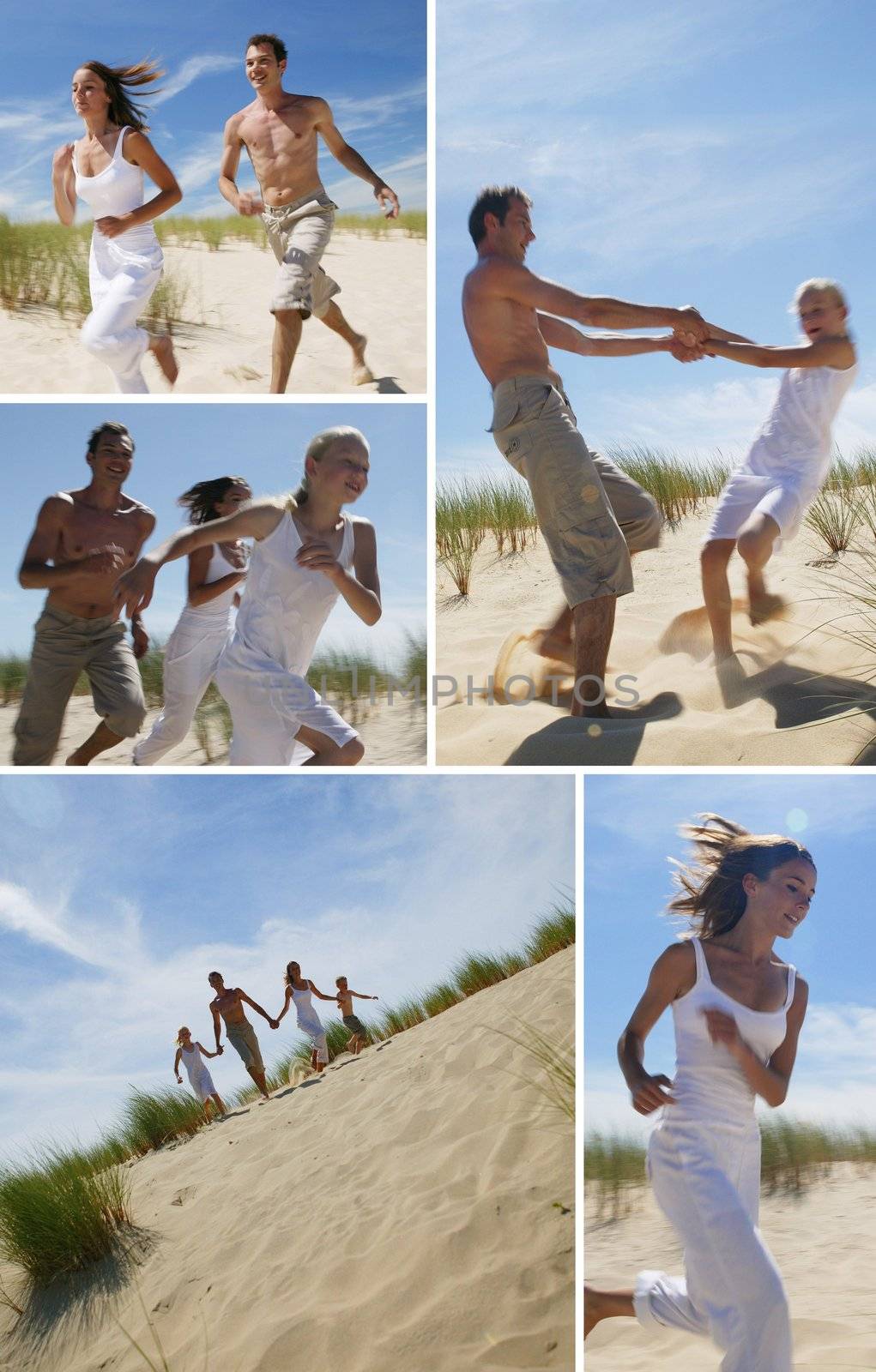 Entertainment on the beach by phovoir