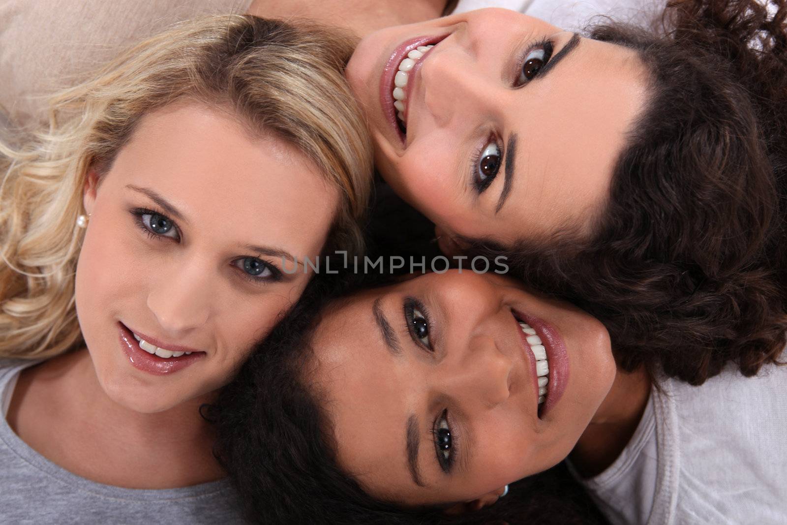 Three female friends by phovoir