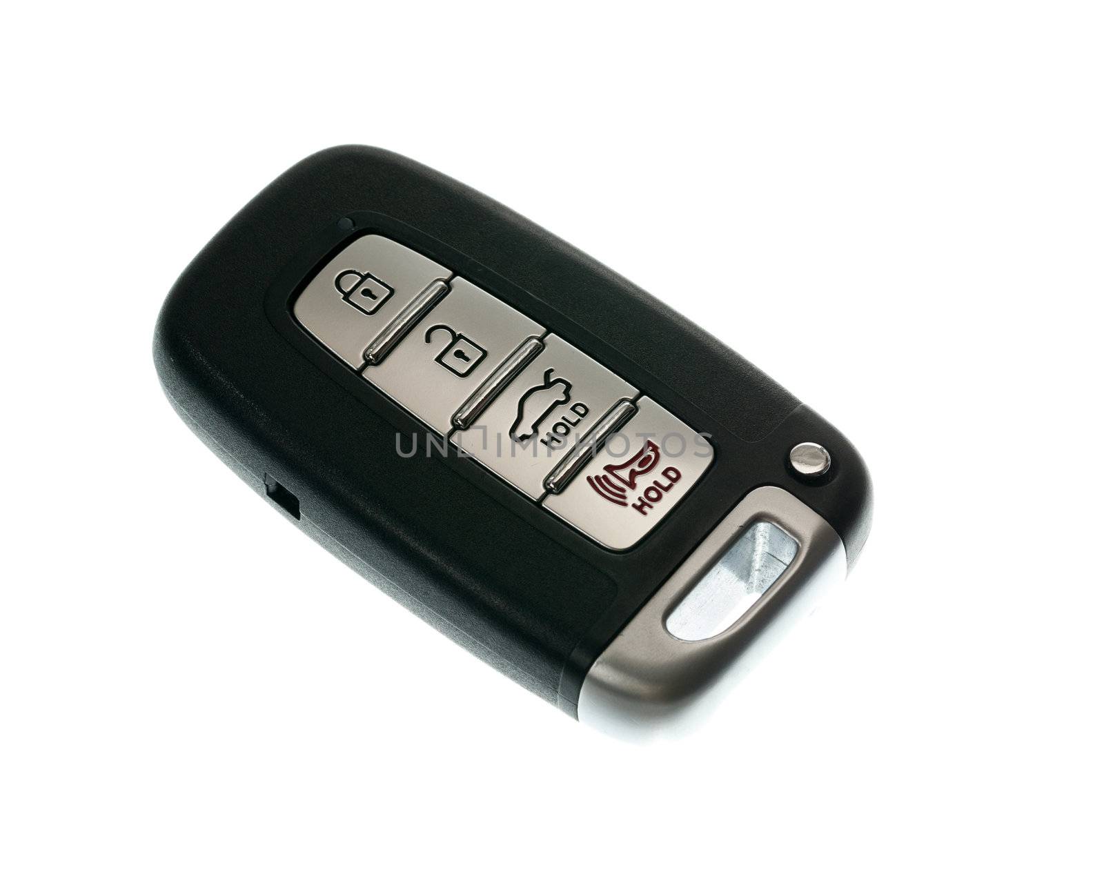 Black modern car door opener and keyless entry device