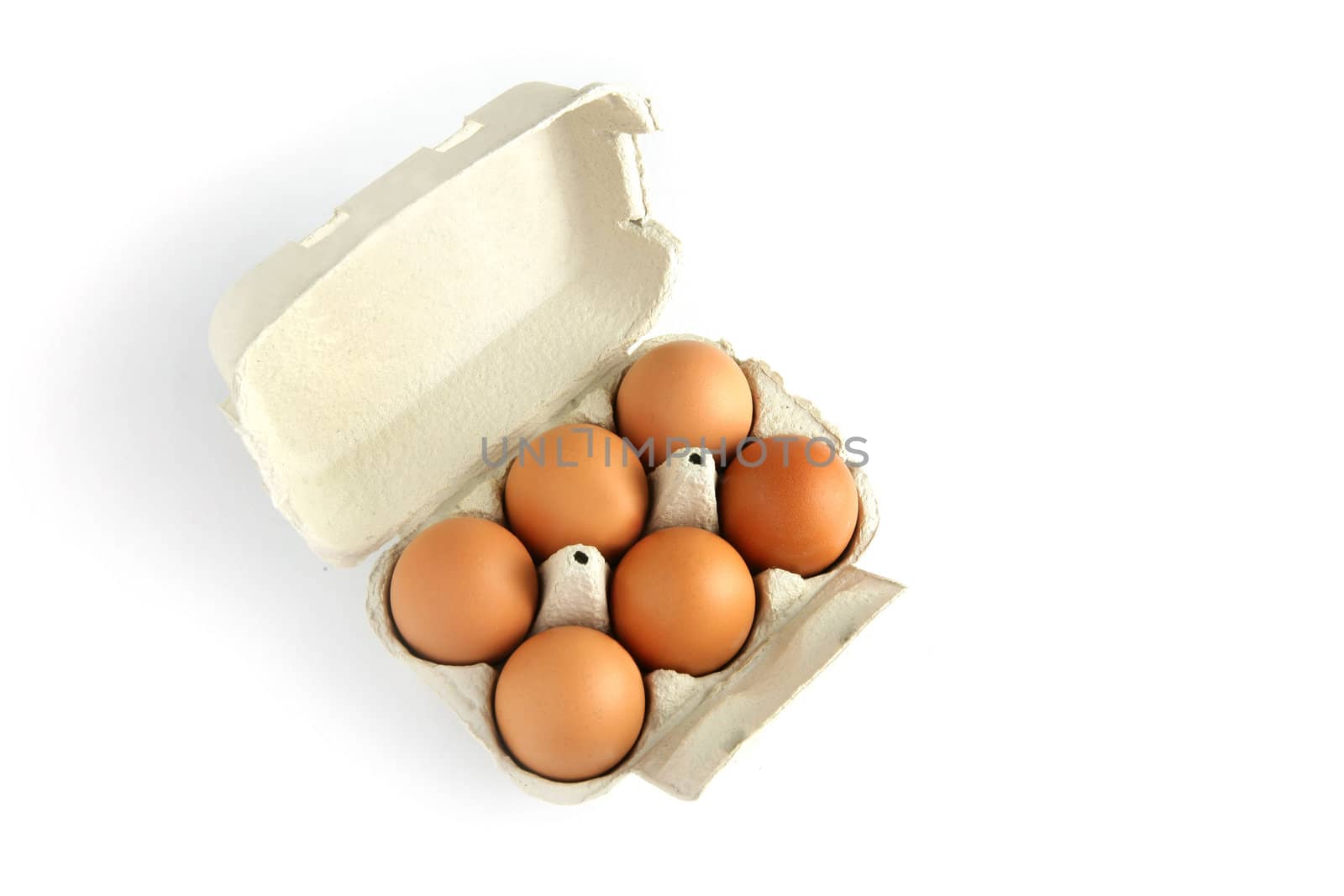 Carton of eggs by phovoir