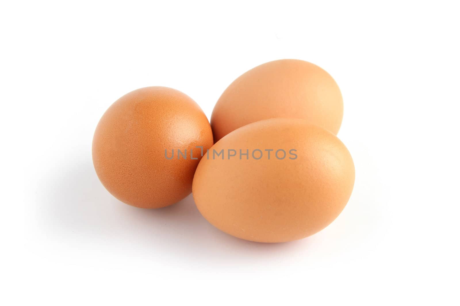 Three chicken eggs by phovoir